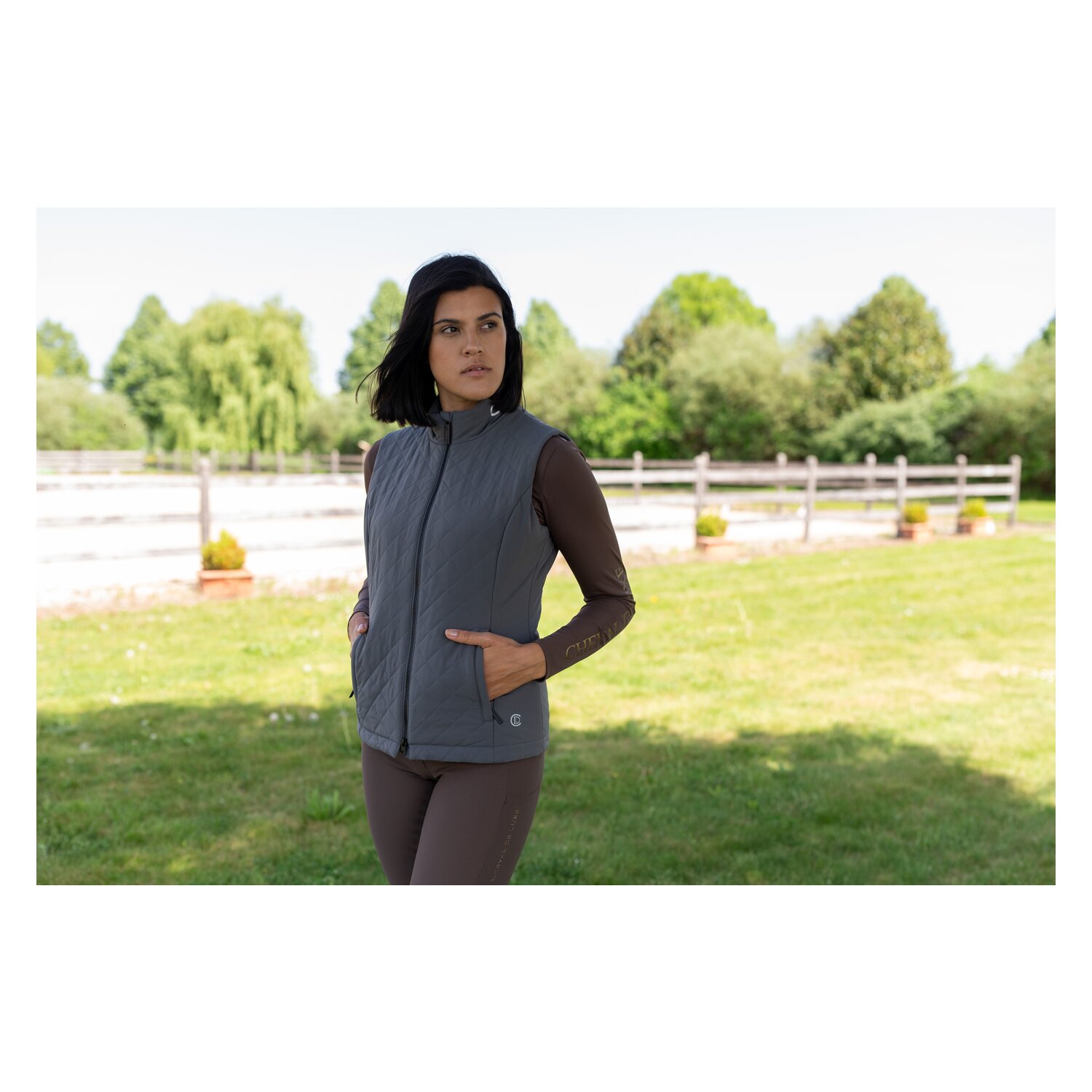 Cheval de Luxe Steppweste Lightweight Marseille – Ansicht 5
