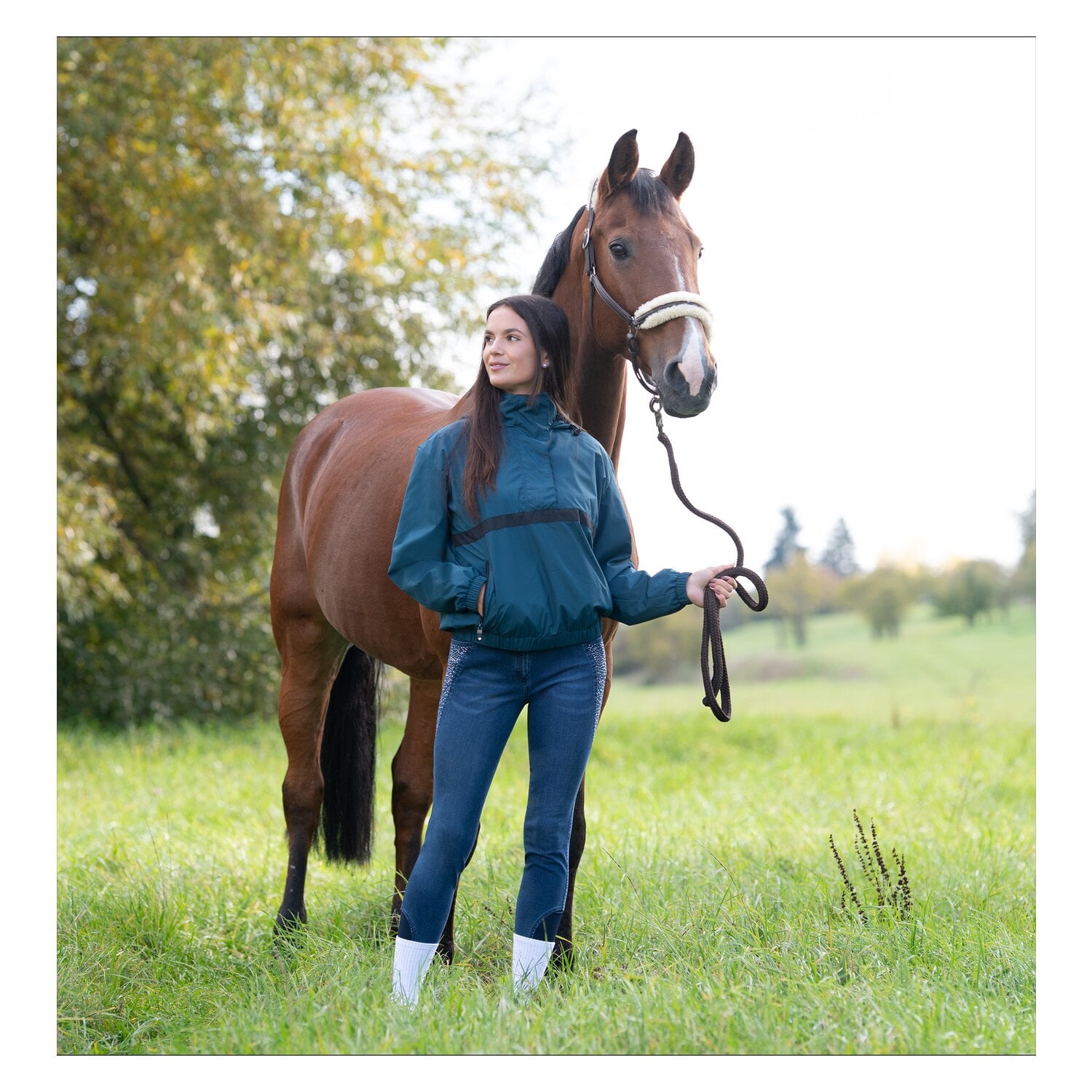 RIDE now Grip-Vollbesatz-Jeansreithose &ndash; Ansicht 5