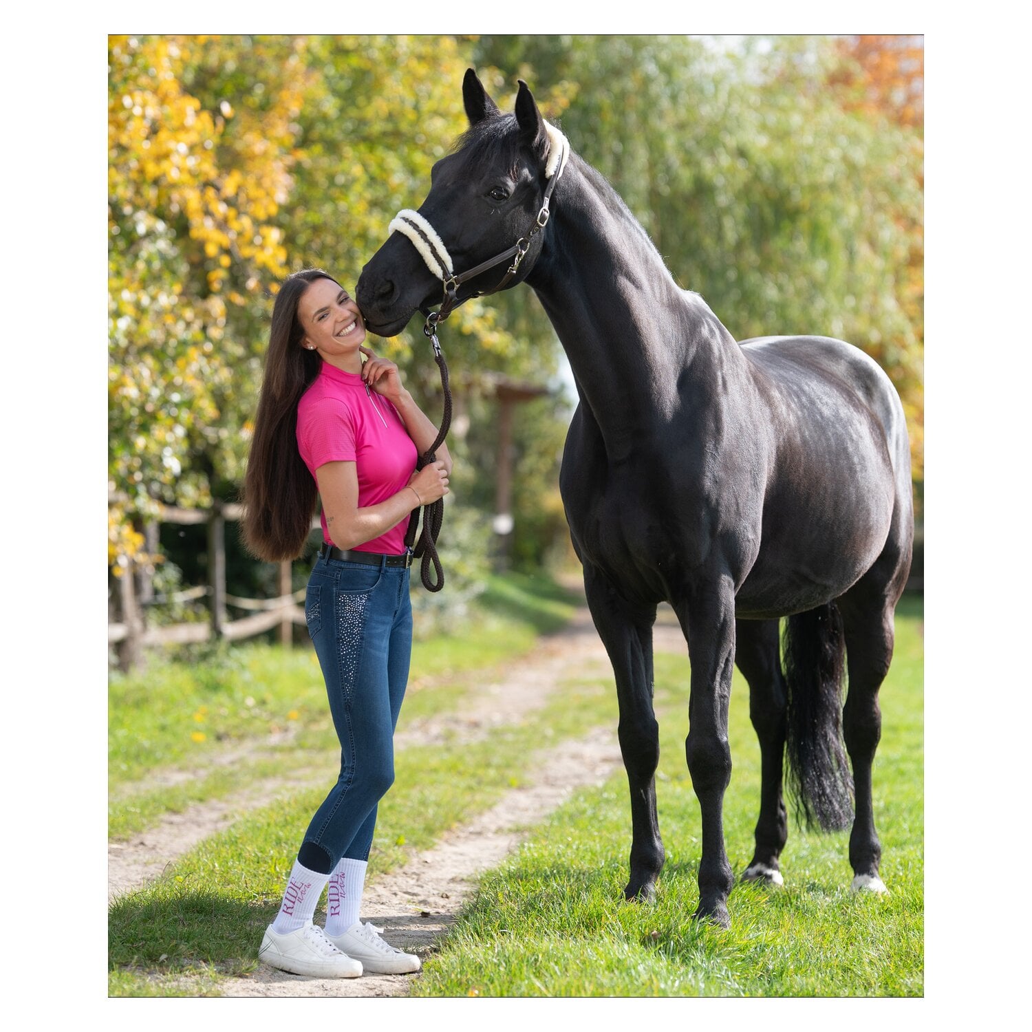 RIDE now Grip-Vollbesatz-Jeansreithose &ndash; Ansicht 8