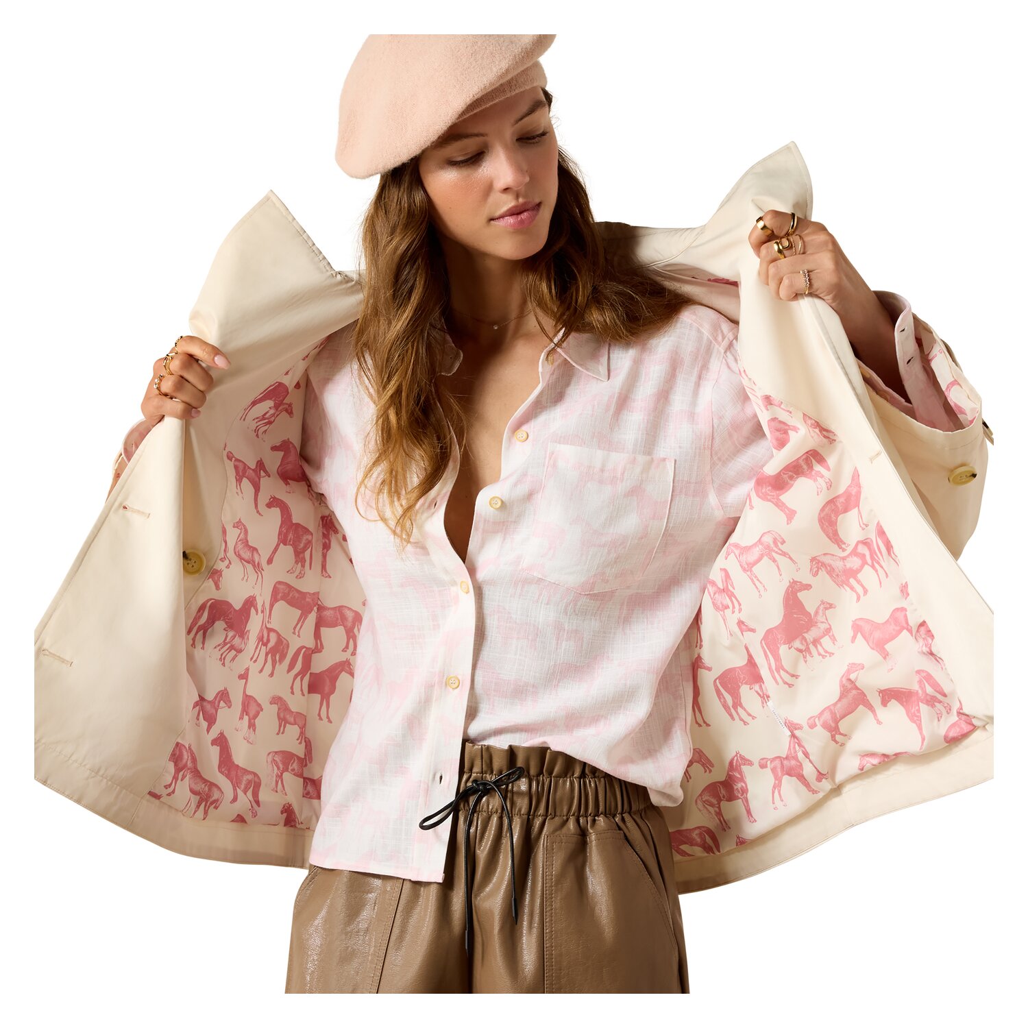 ARIAT Kurzer Trenchcoat Staunton Jacket &ndash; Ansicht 4