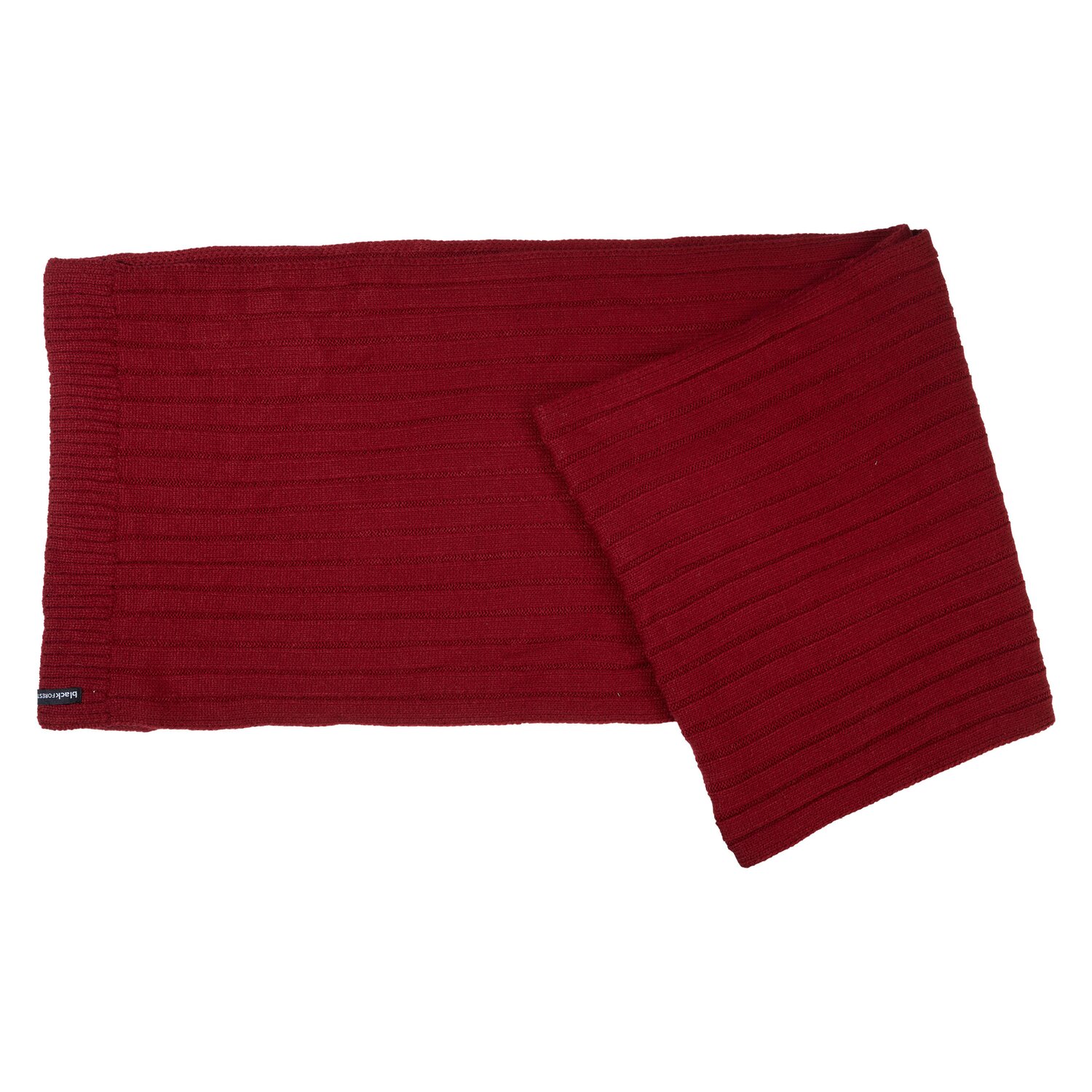 black forest Strickschal mit gewebtem Markenlabel &ndash; Ansicht 1