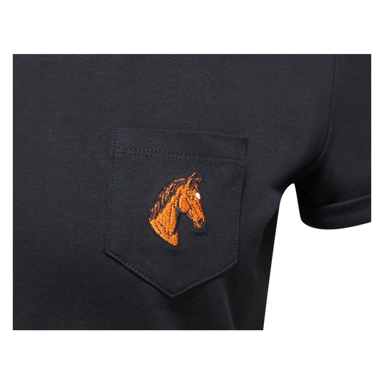 RIDE now T-Shirt mit Pferdekopfstickerei &ndash; Ansicht 3
