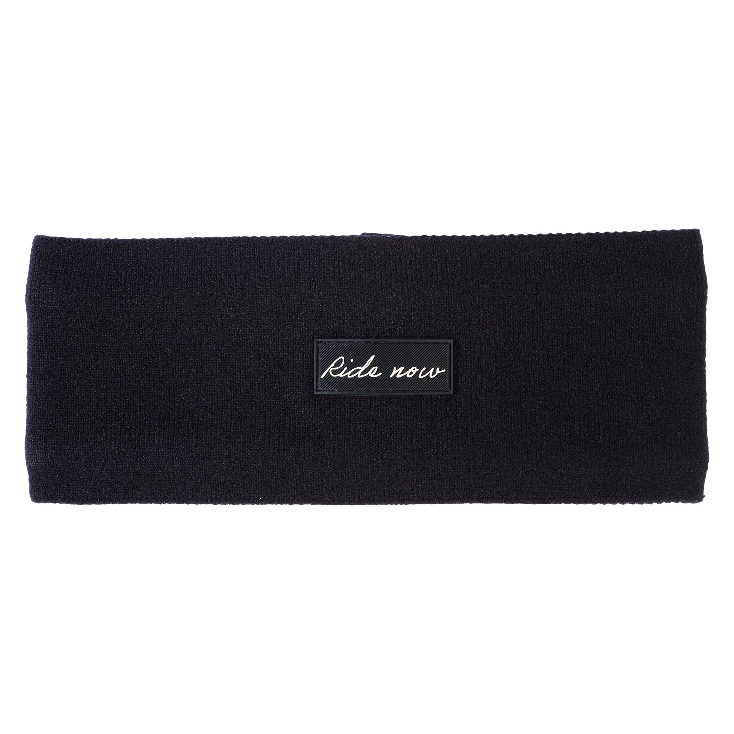 RIDE now Strickstirnband mit Logopatch &ndash; Ansicht 1