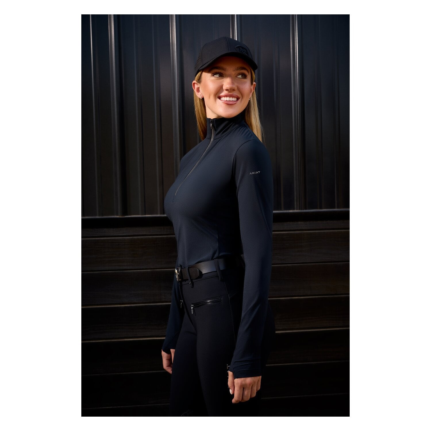 ARIAT 1/2 Zip Baselayer Solveil &ndash; Ansicht 8