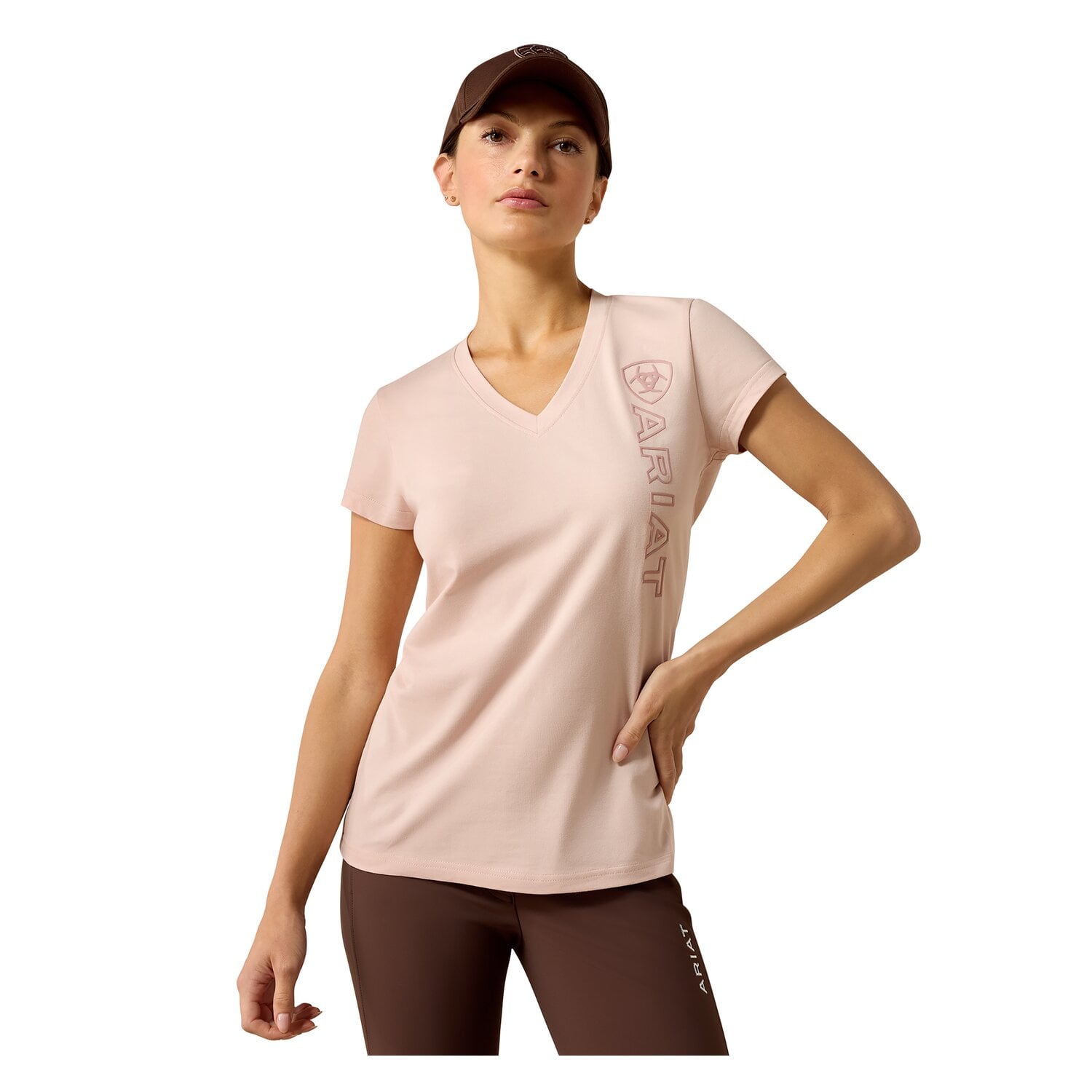 ARIAT T-Shirt Vertical-Logo Tee für Damen &ndash; Ansicht 1
