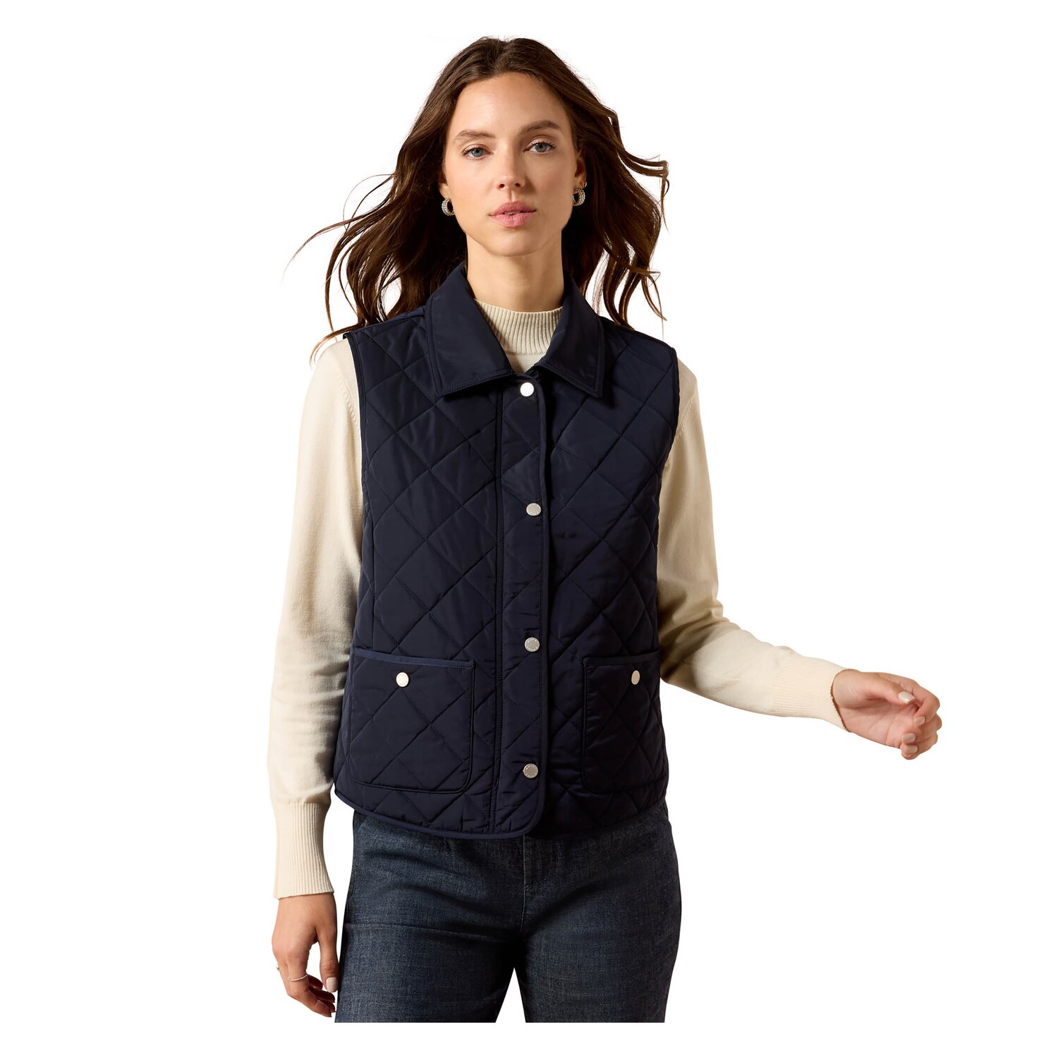 ARIAT Steppweste Woodgate &ndash; Ansicht 1