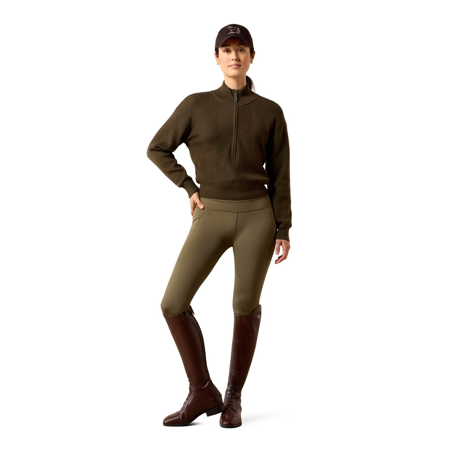 ARIAT 1/2 Zip Sweater Foxleigh &ndash; Ansicht 3