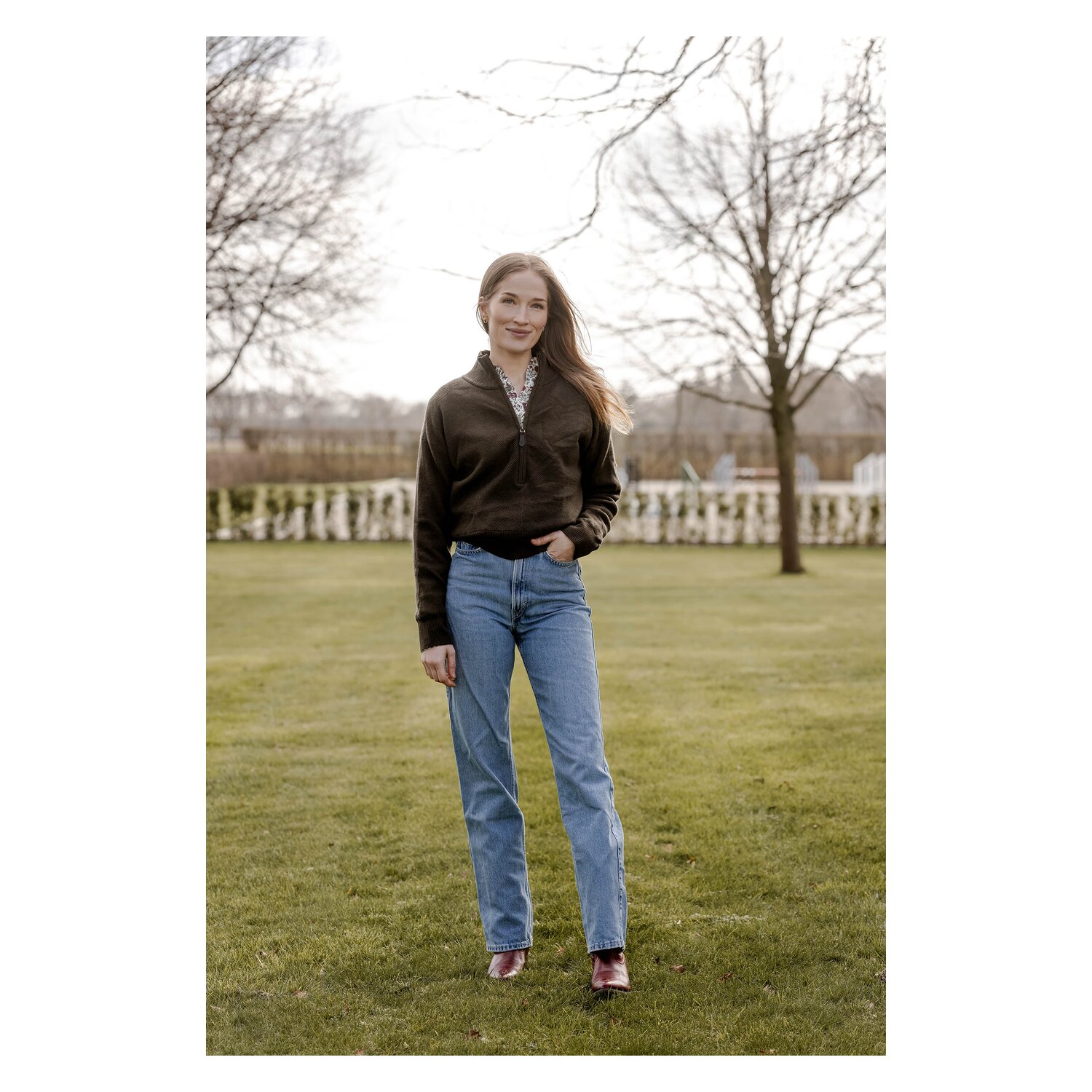 ARIAT 1/2 Zip Sweater Foxleigh &ndash; Ansicht 6