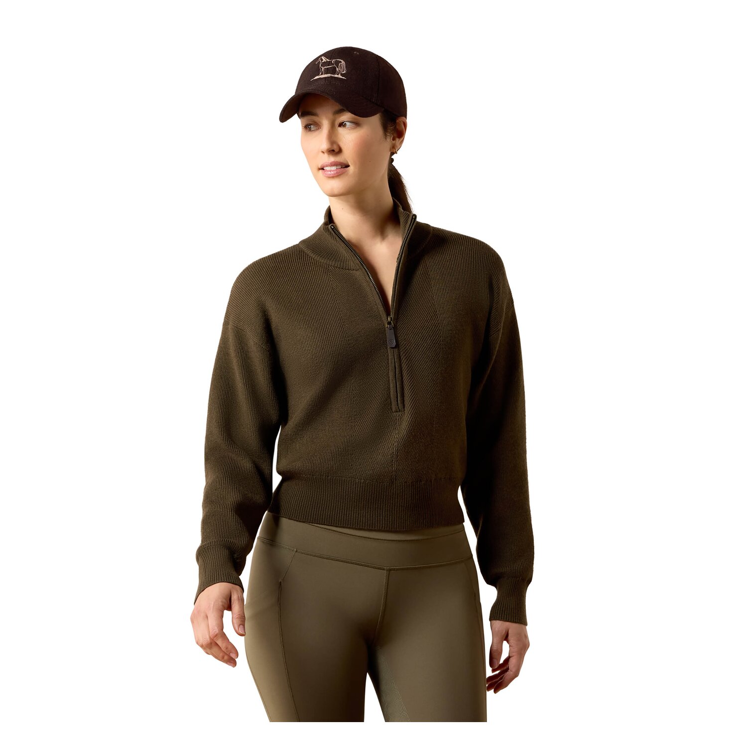 ARIAT 1/2 Zip Sweater Foxleigh &ndash; Ansicht 1