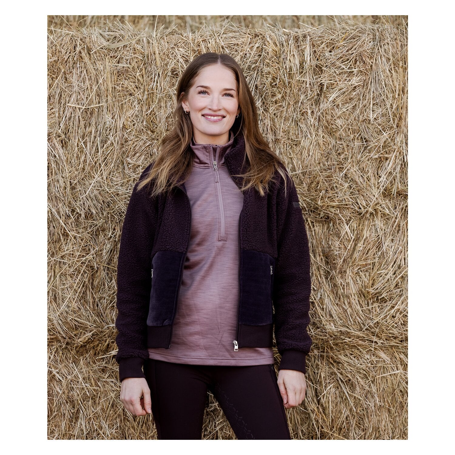 ARIAT Sherpafleece Jacke Laviolette &ndash; Ansicht 3
