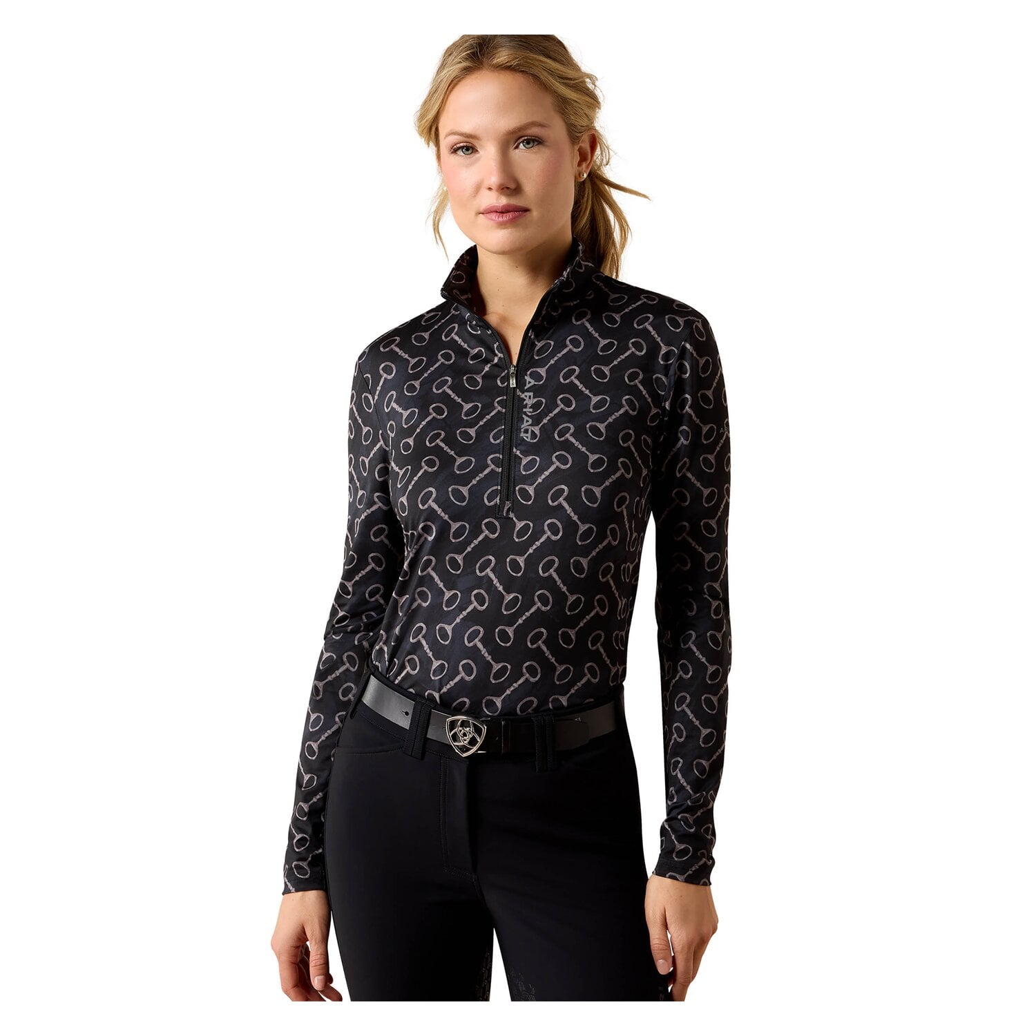 ARIAT Half-Zip Funktionsshirt LunaVeil &ndash; Ansicht 1