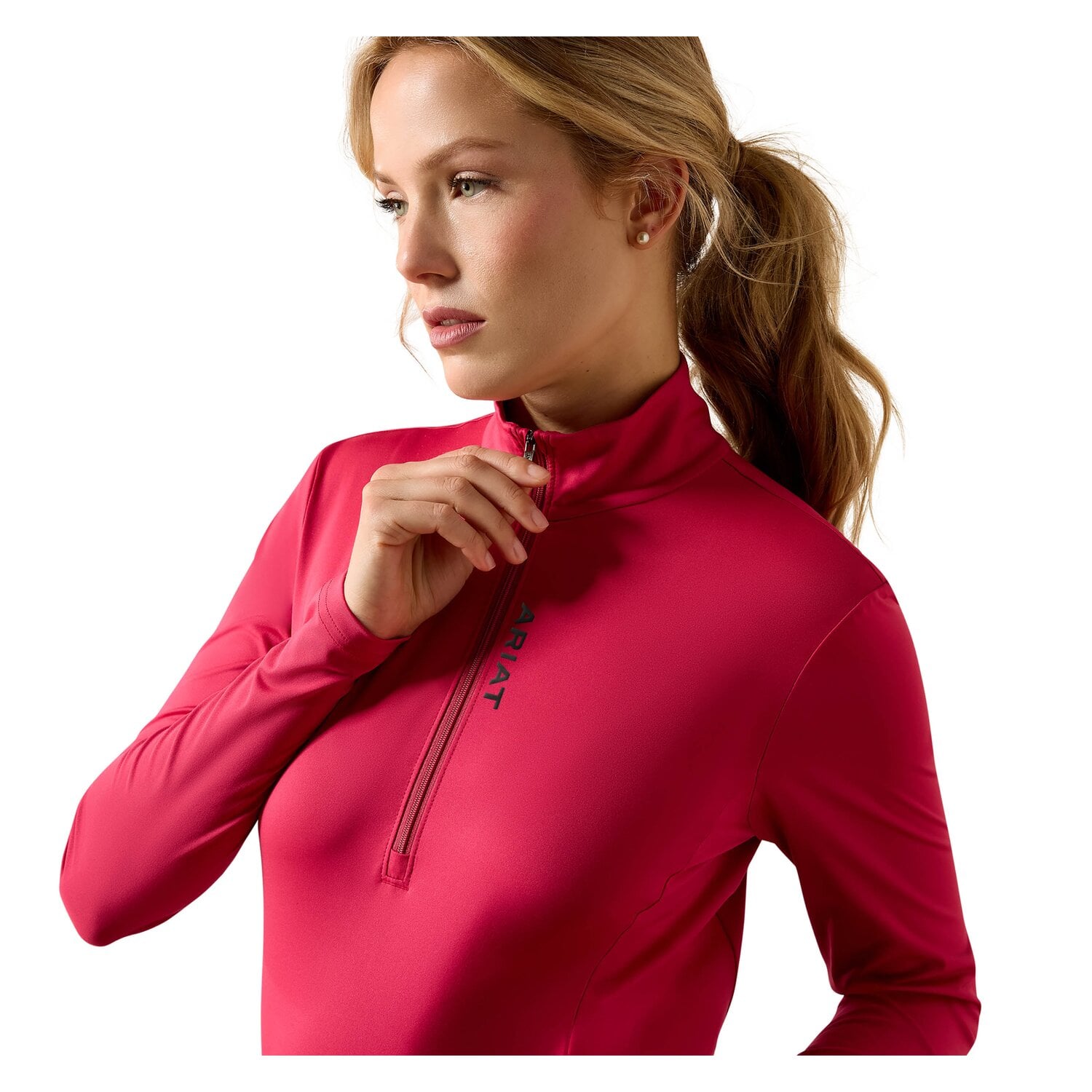 ARIAT Half-Zip Funktionsshirt LunaVeil &ndash; Ansicht 4