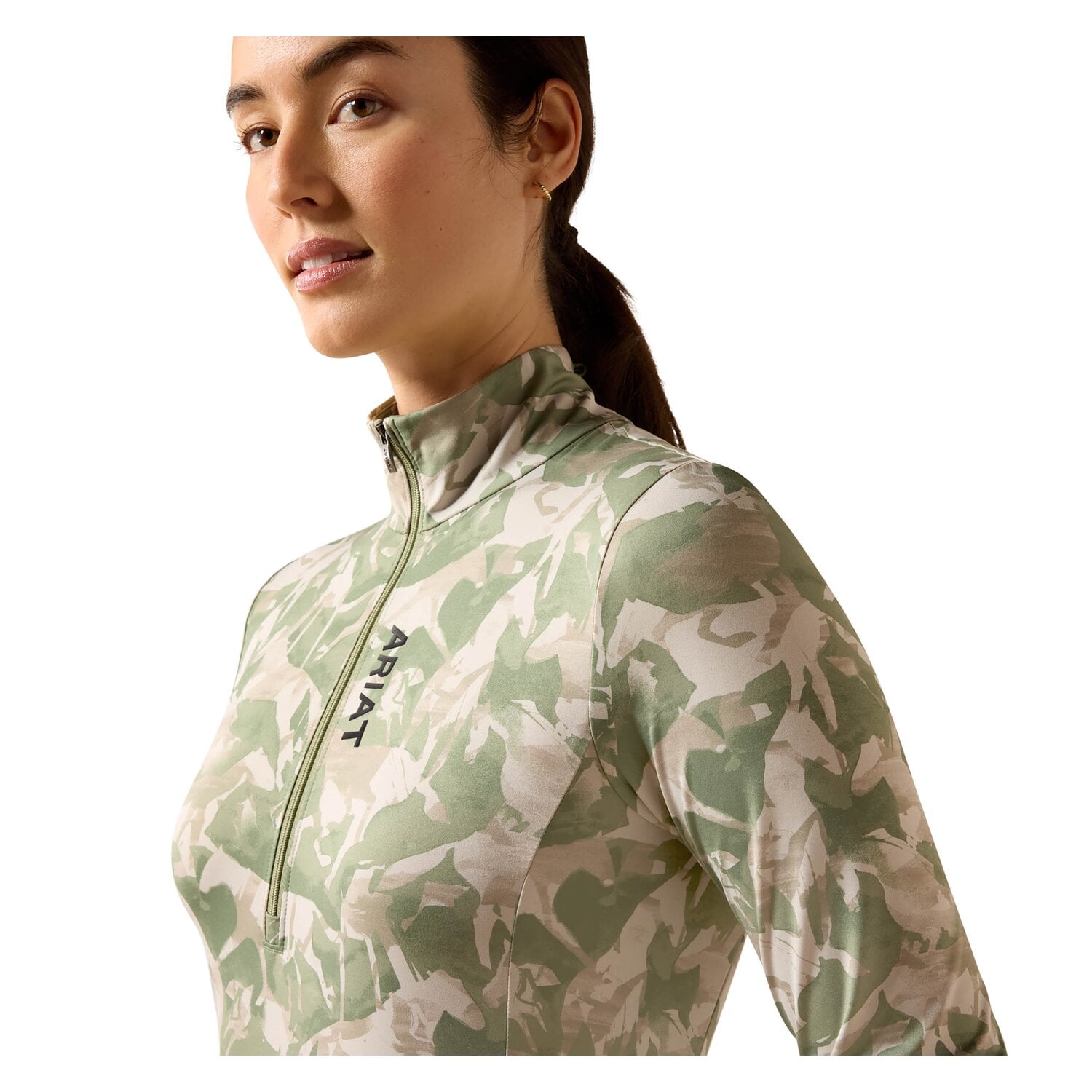 ARIAT Half-Zip Funktionsshirt LunaVeil &ndash; Ansicht 4
