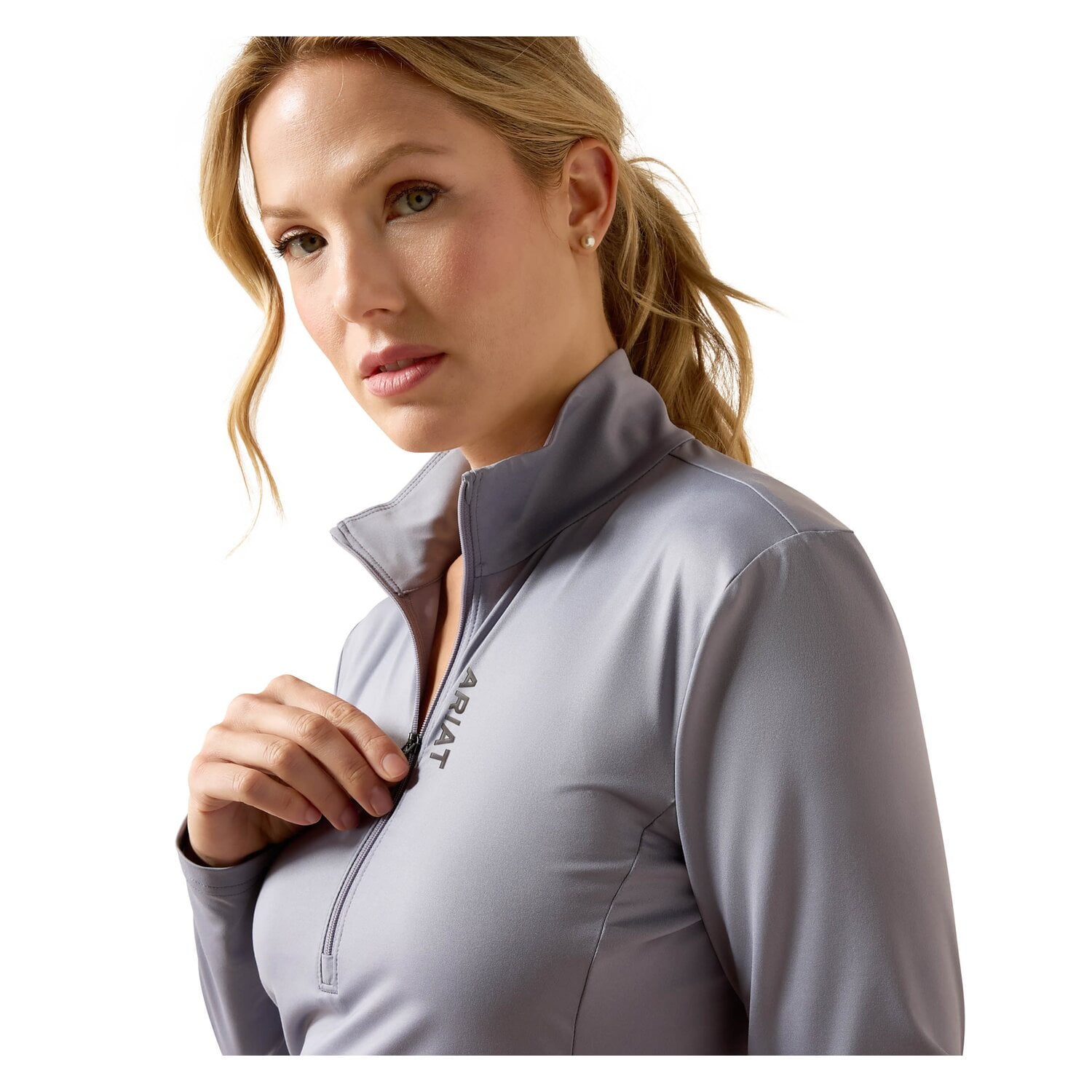 ARIAT Half-Zip Funktionsshirt LunaVeil &ndash; Ansicht 4