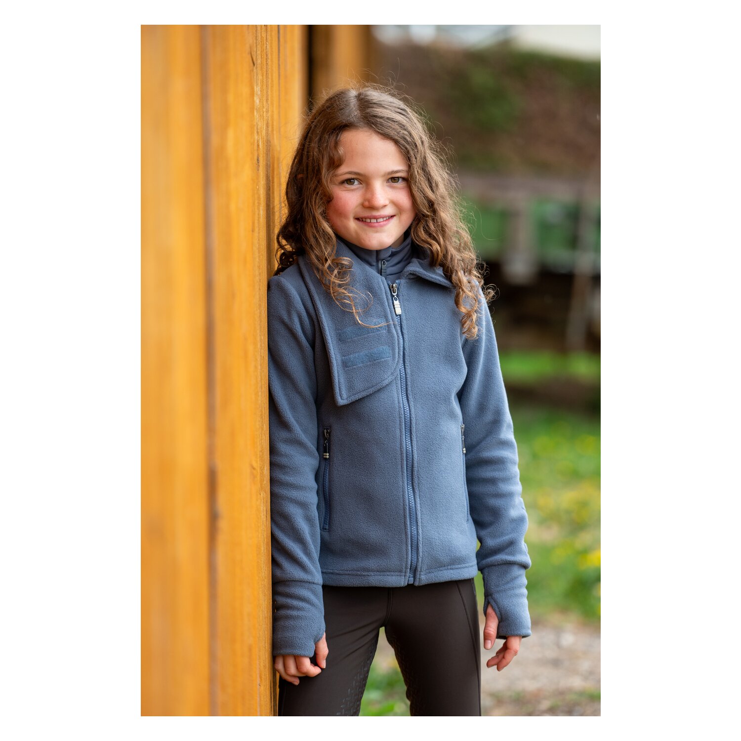 black forest kids Fleecejacke mit Stehkragen – Ansicht 5