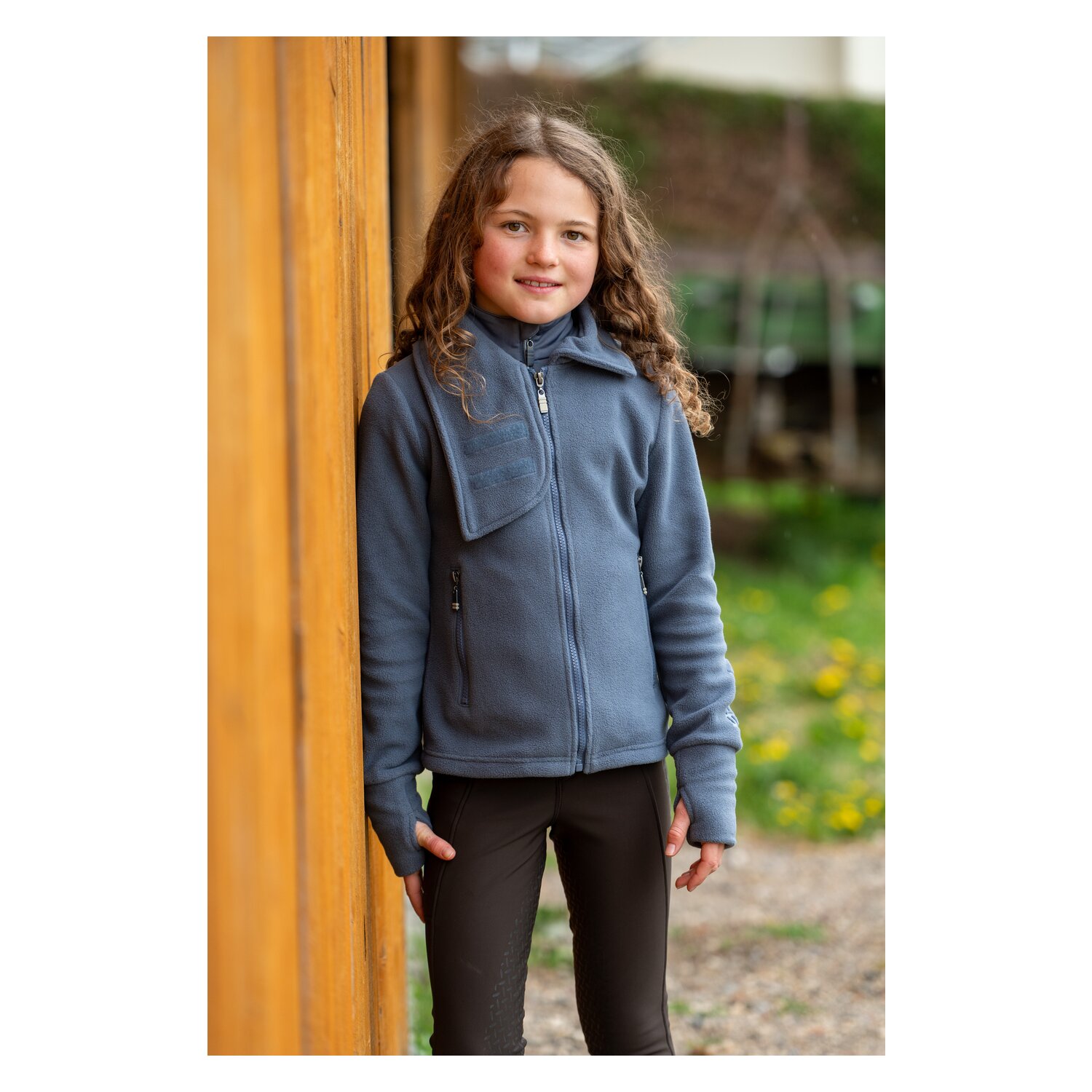 black forest kids Fleecejacke mit Stehkragen – Ansicht 6