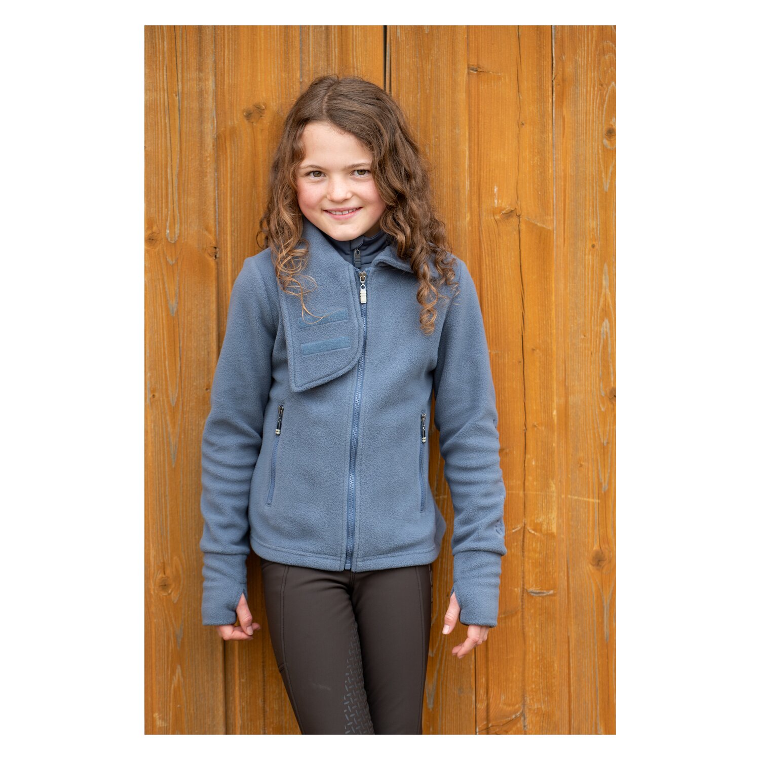 black forest kids Fleecejacke mit Stehkragen – Ansicht 7