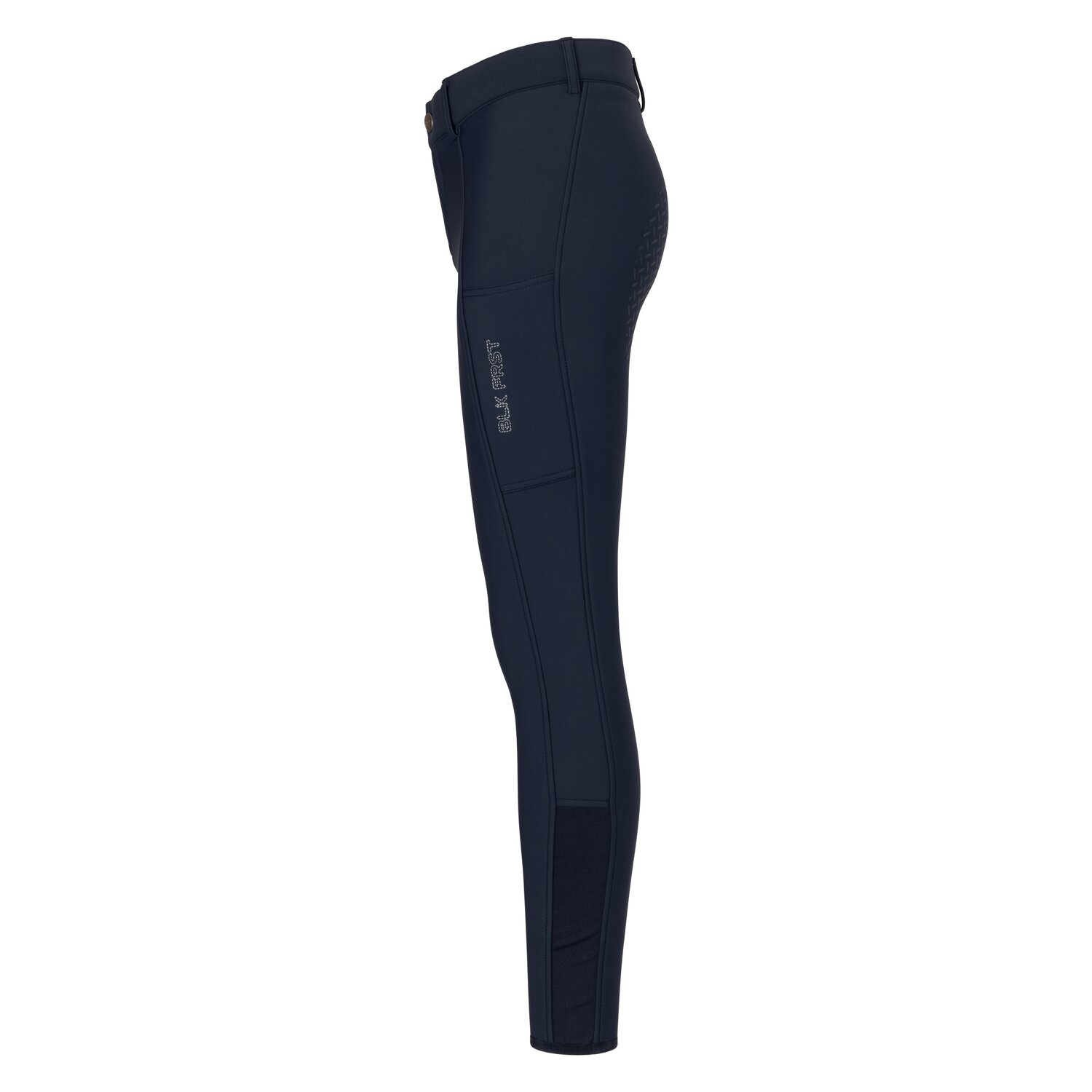 black forest kids Vollbesatz-Reithose Softshell Grip – Ansicht 3