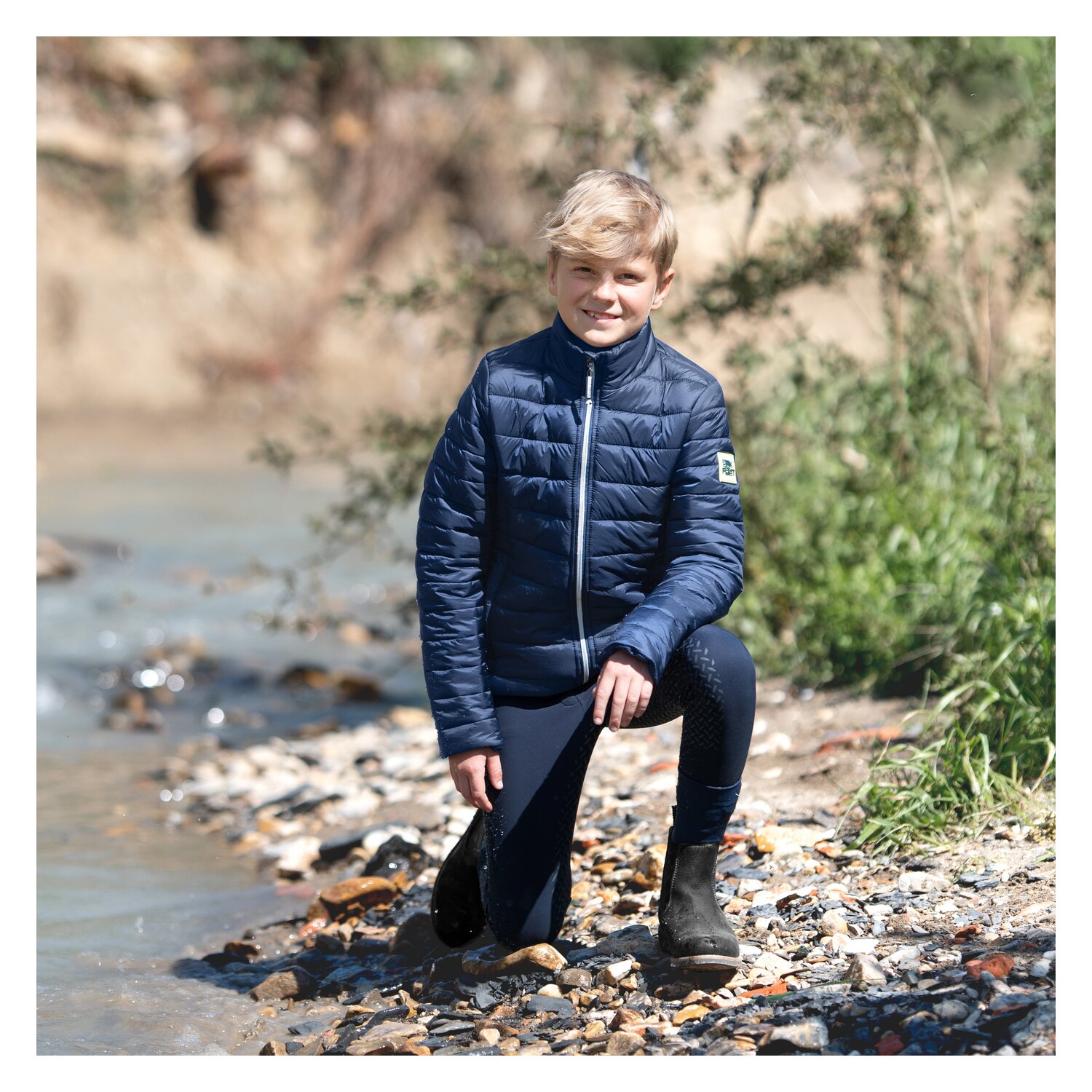 black forest kids Grip Vollbesatz-Reithose – Ansicht 5