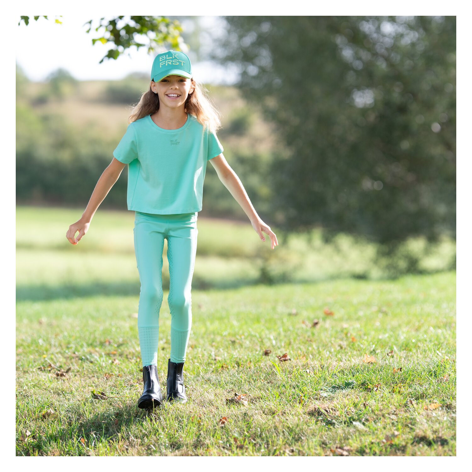 black forest kids Grip-Vollbesatz-Reitleggings – Ansicht 5