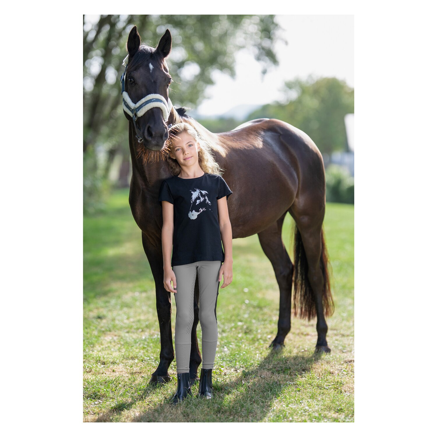 black forest kids Grip-Vollbesatz-Reitleggings – Ansicht 7