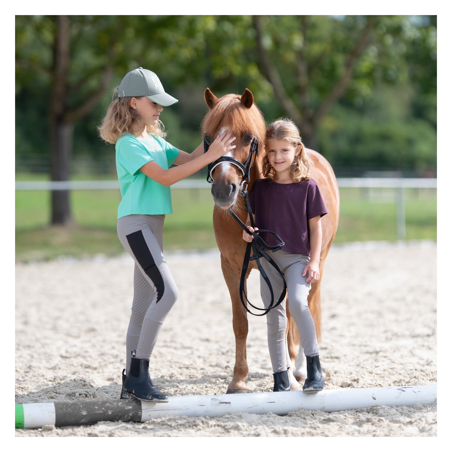 black forest kids Grip-Vollbesatz-Reitleggings – Ansicht 5