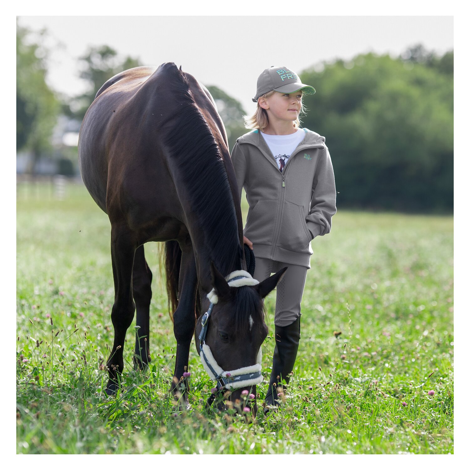 black forest kids Grip-Vollbesatz-Reitleggings – Ansicht 9