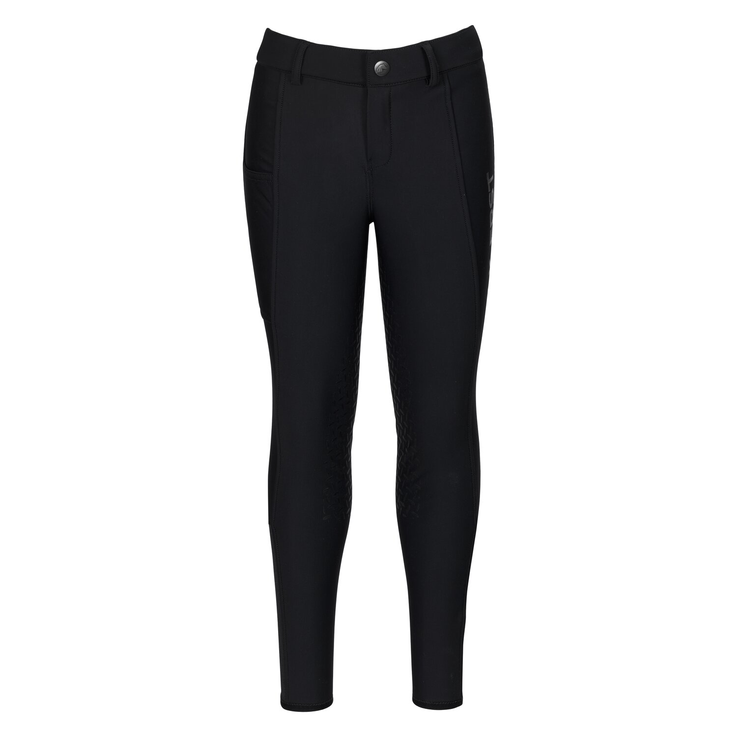 black forest kids Softshell Grip-Vollbesatz-Reithose – Ansicht 1