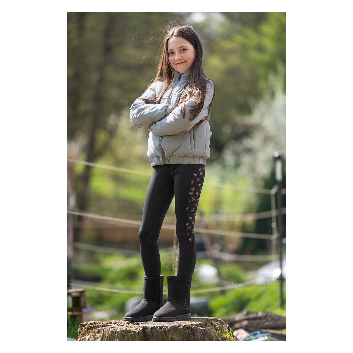 black forest kids Grip-Vollbesatz-Reitleggings &ndash; Ansicht 9