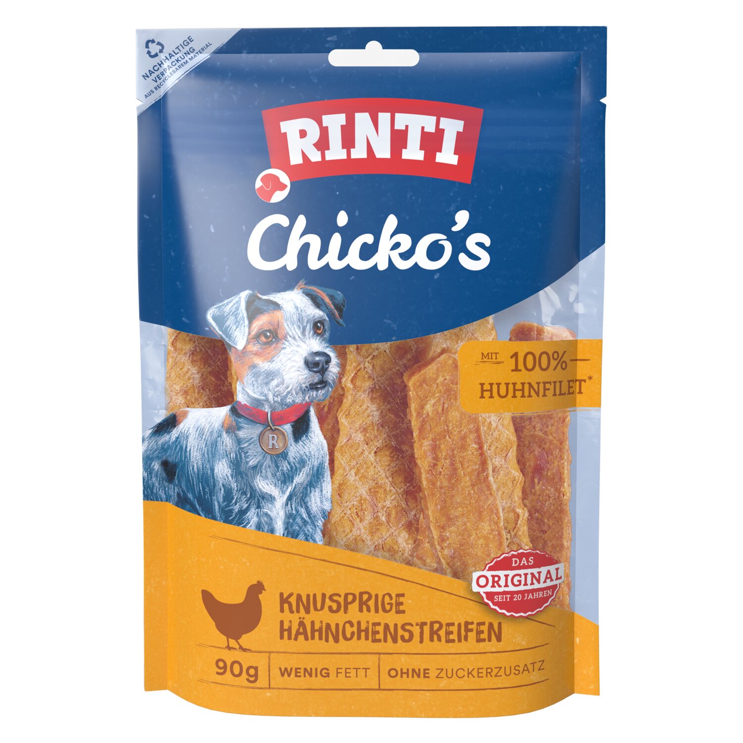 RINTI Fleischstreifen Chickos – Ansicht 3