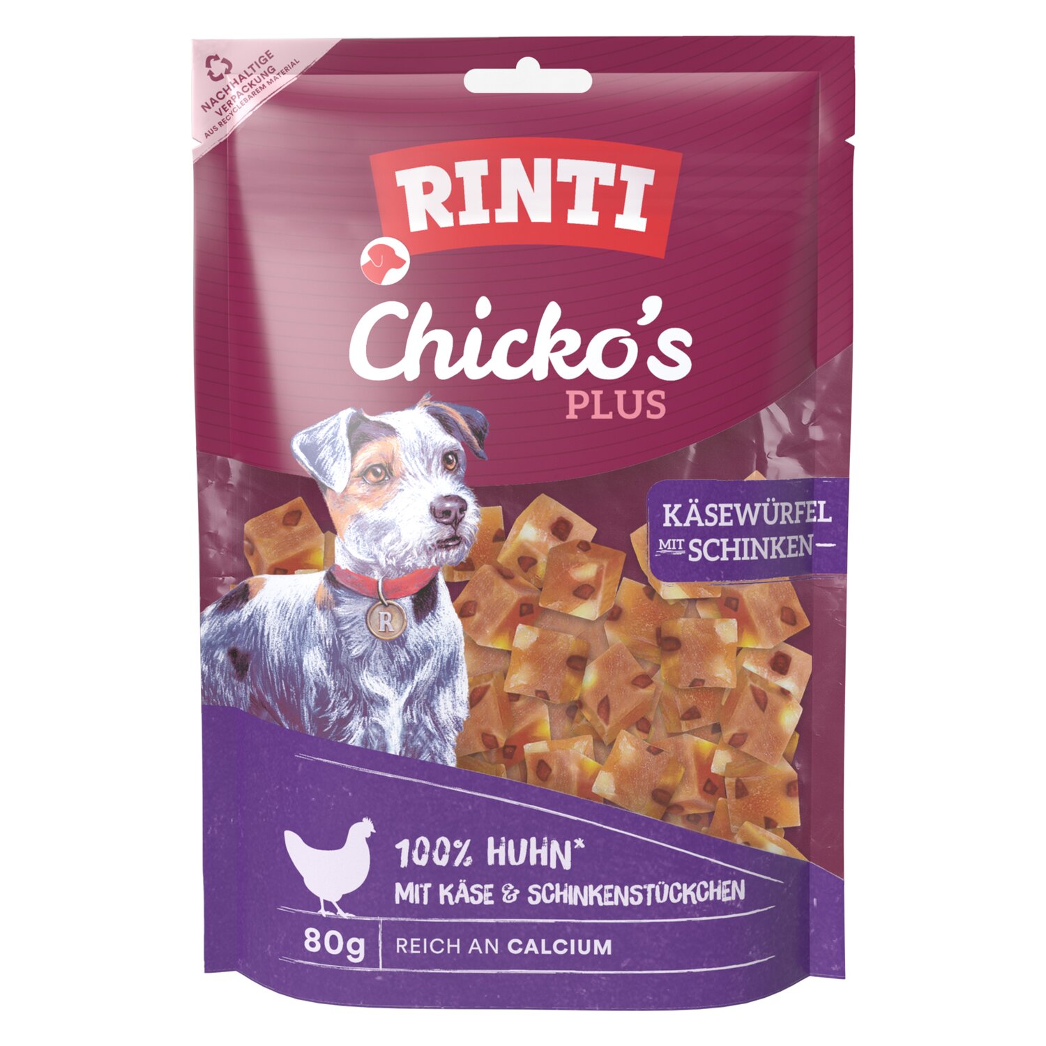 RINTI Snackwürfel Chickos Plus – Ansicht 1