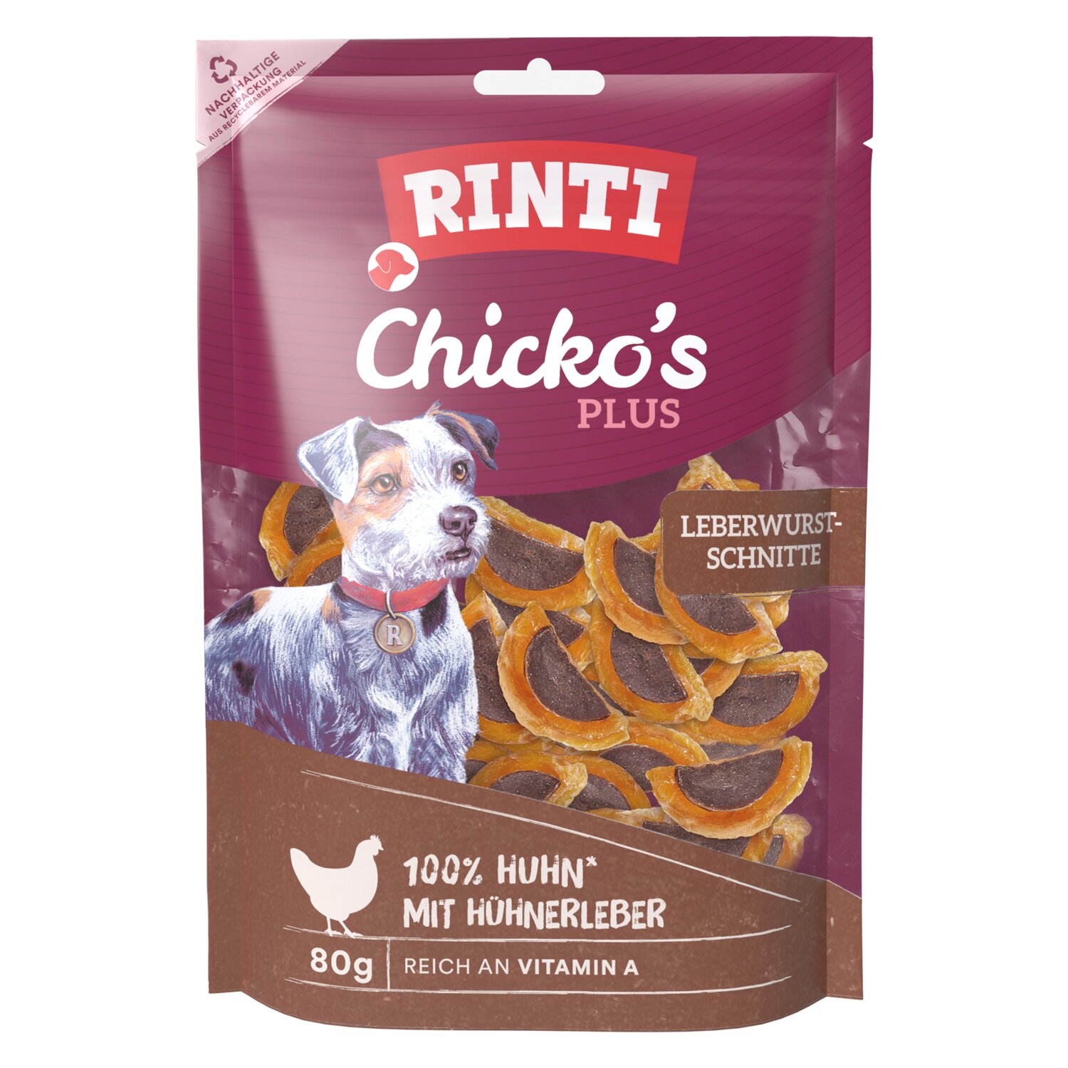 RINTI Leberwurstschnitte Chickos Plus – Ansicht 1