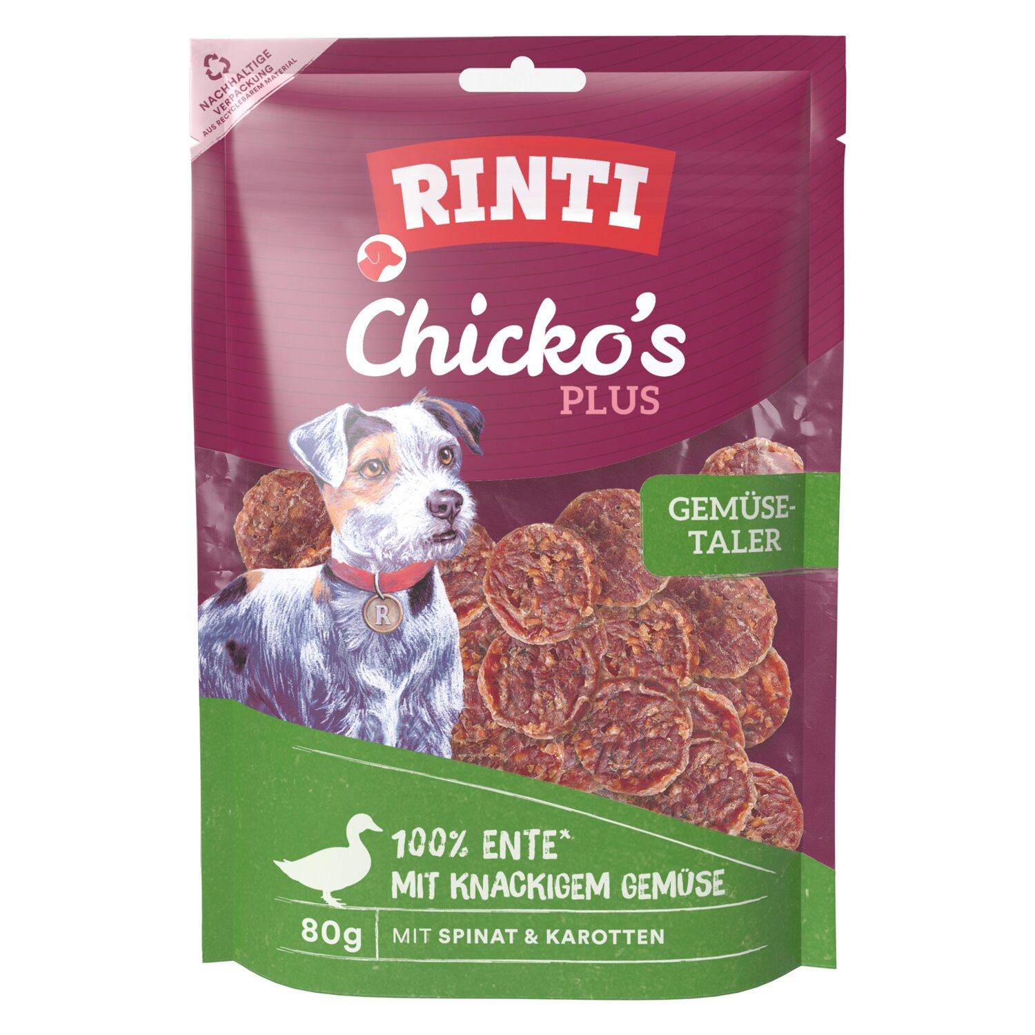 RINTI Gemüsetaler Chickos Plus – Ansicht 1