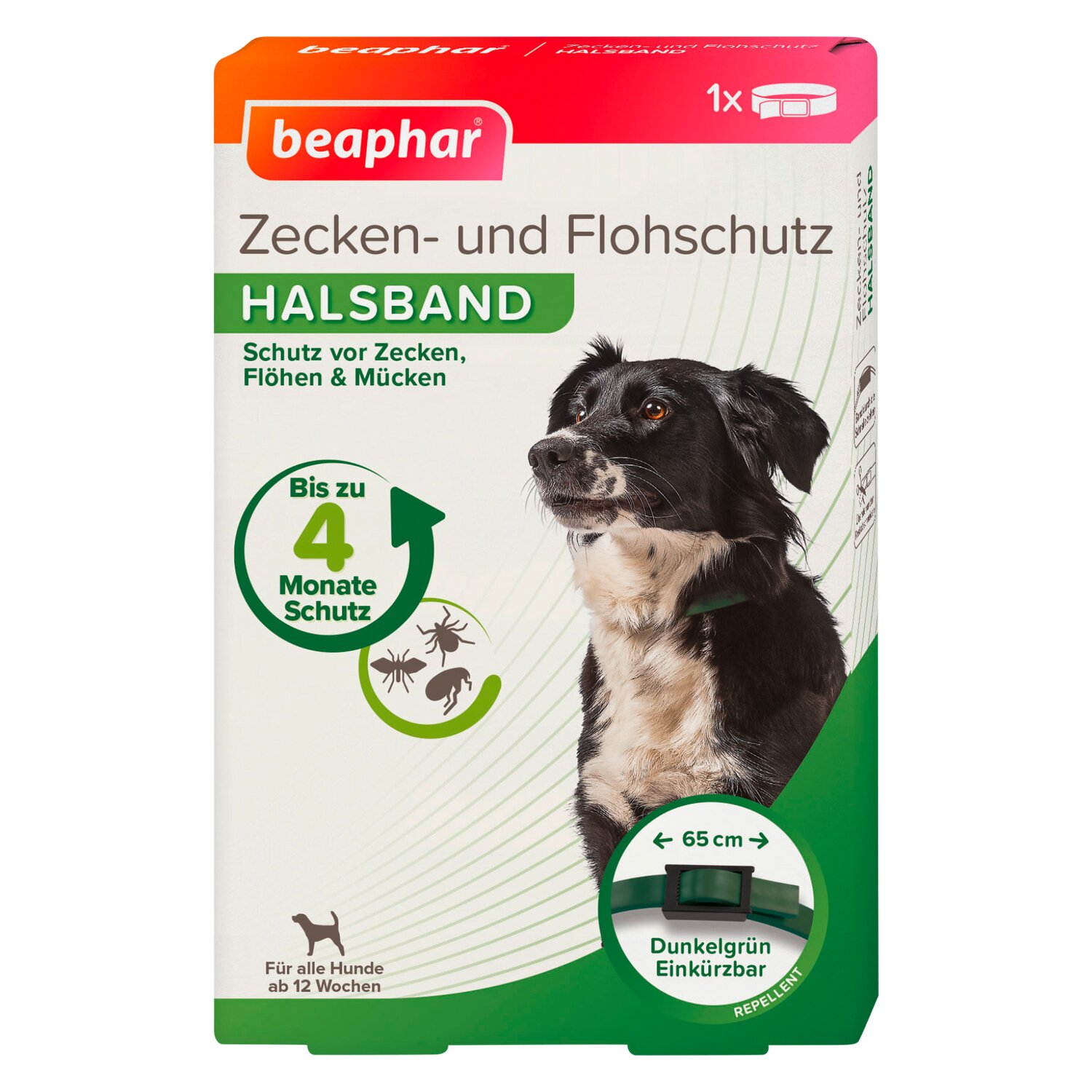 beaphar Floh- und Zeckenhalsband – Ansicht 1