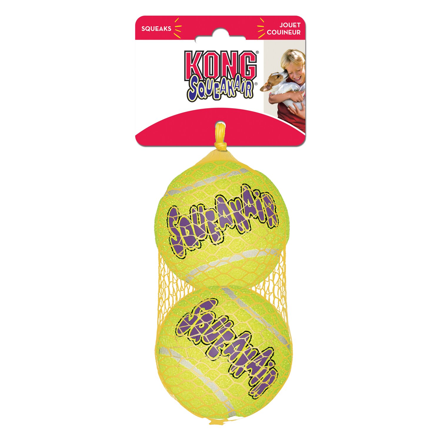 HUNTER KONG Airdog Squeakair Balls – Ansicht 1