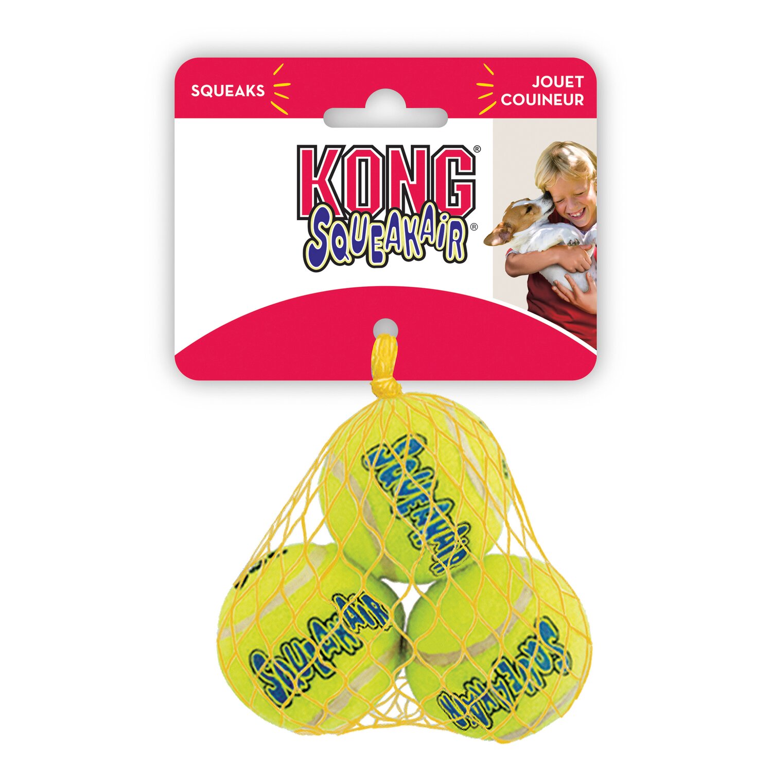HUNTER KONG Airdog Squeakair Balls – Ansicht 1