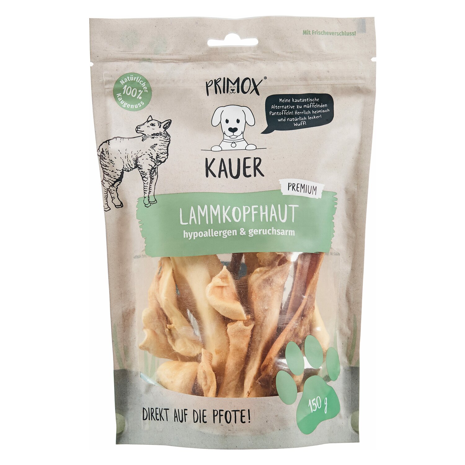 PRIMOX Lammkopfhaut – Ansicht 1