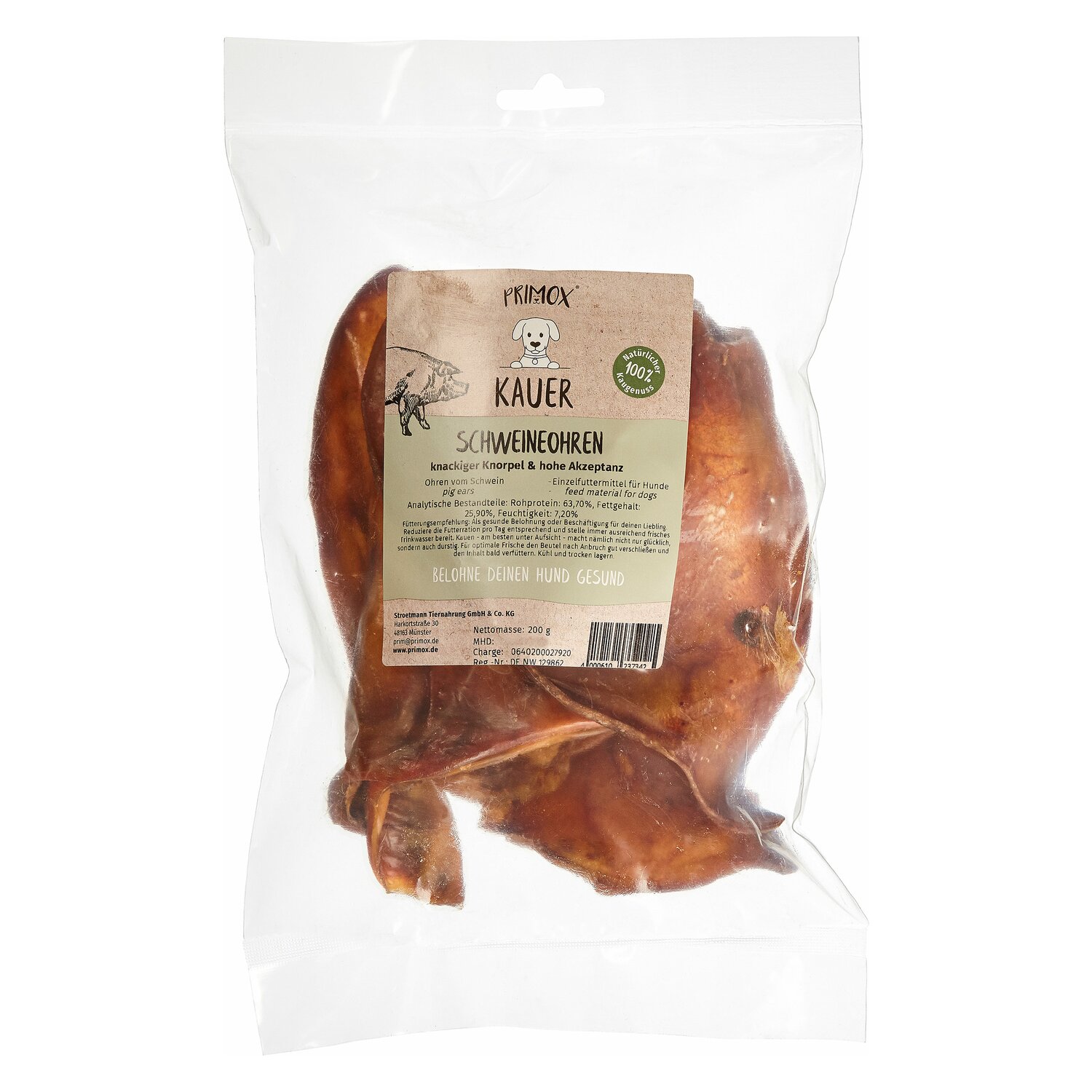 PRIMOX Schweineohren – Ansicht 1