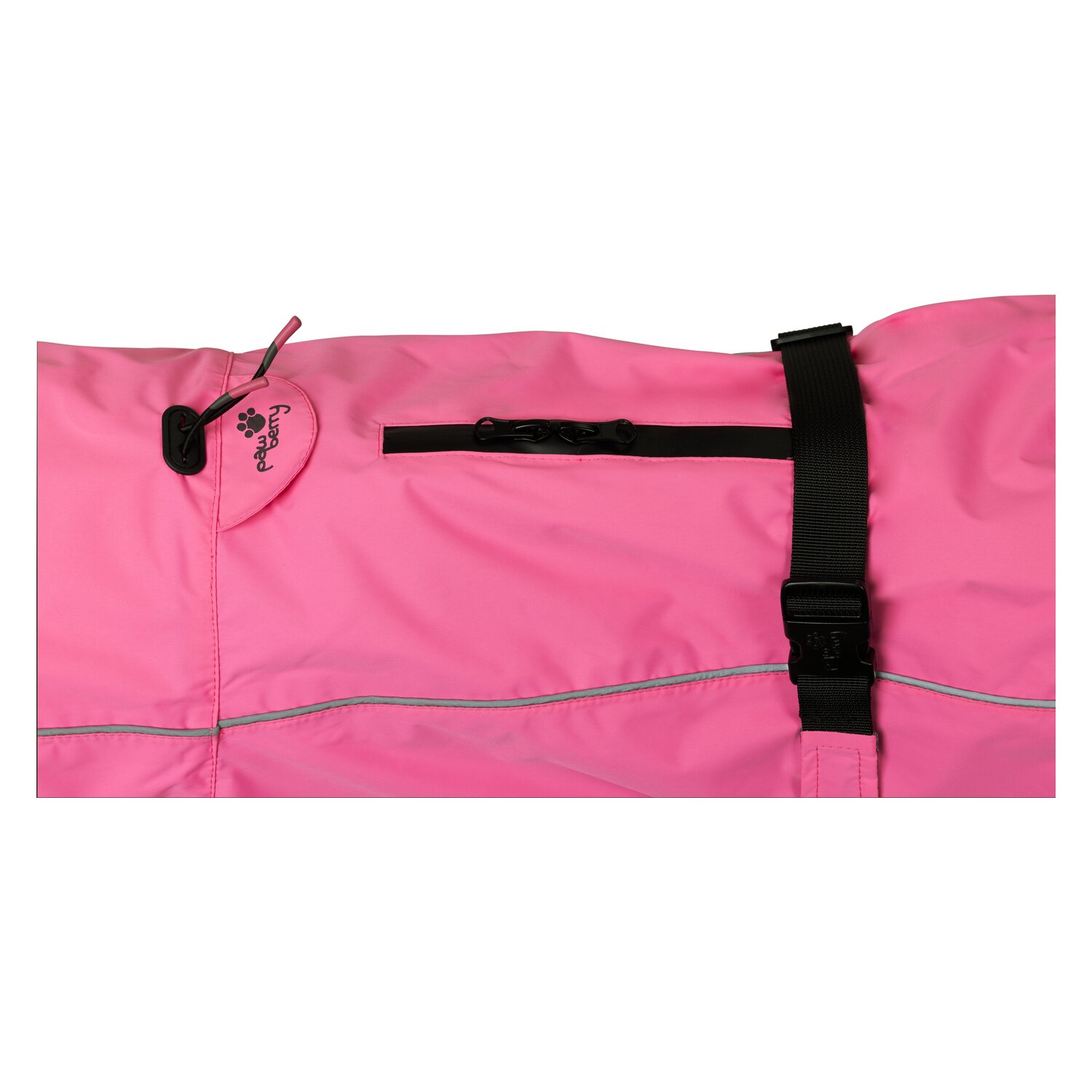 pawberry Hundemantel Rainstormer – Ansicht 3