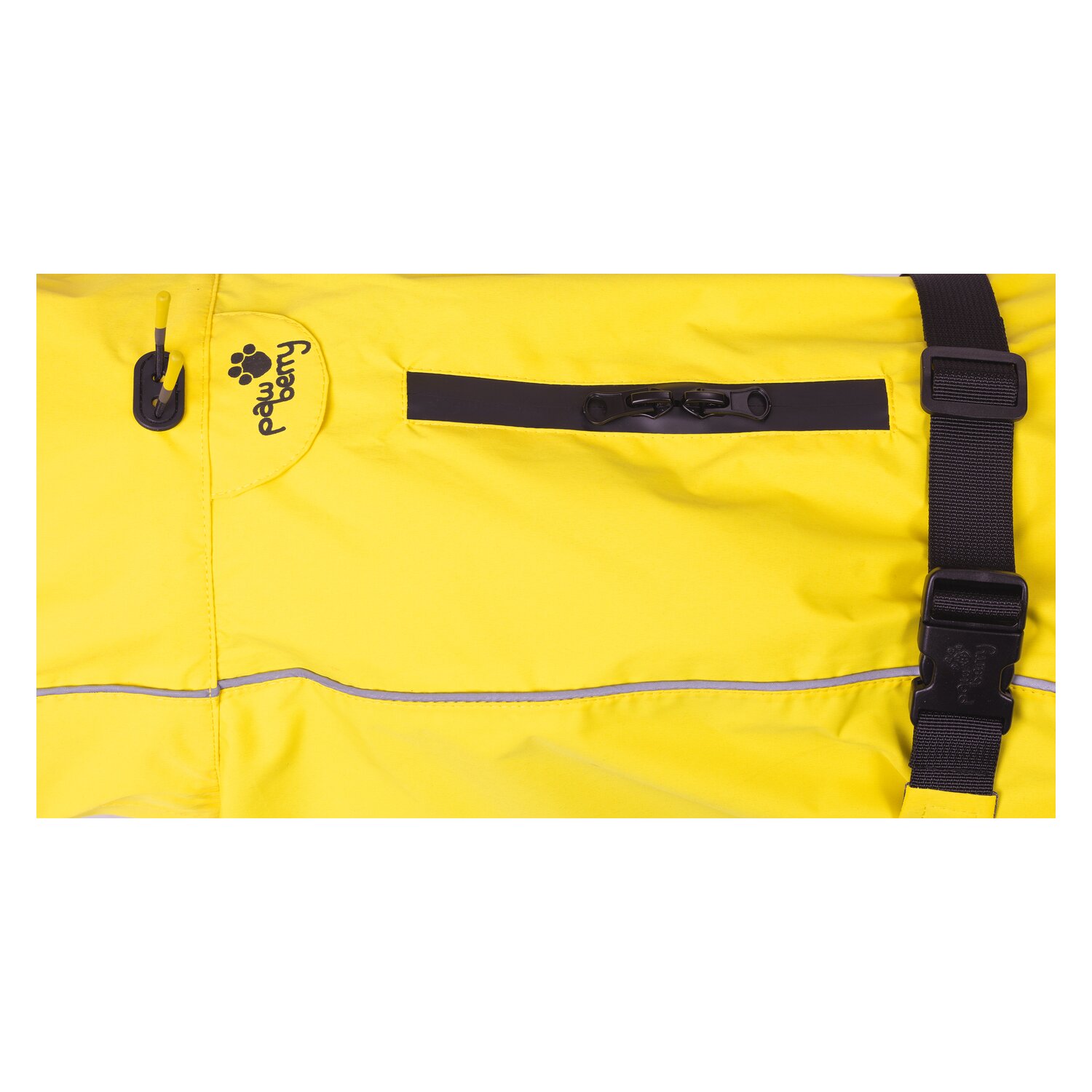 pawberry Hundemantel Rainstormer – Ansicht 3
