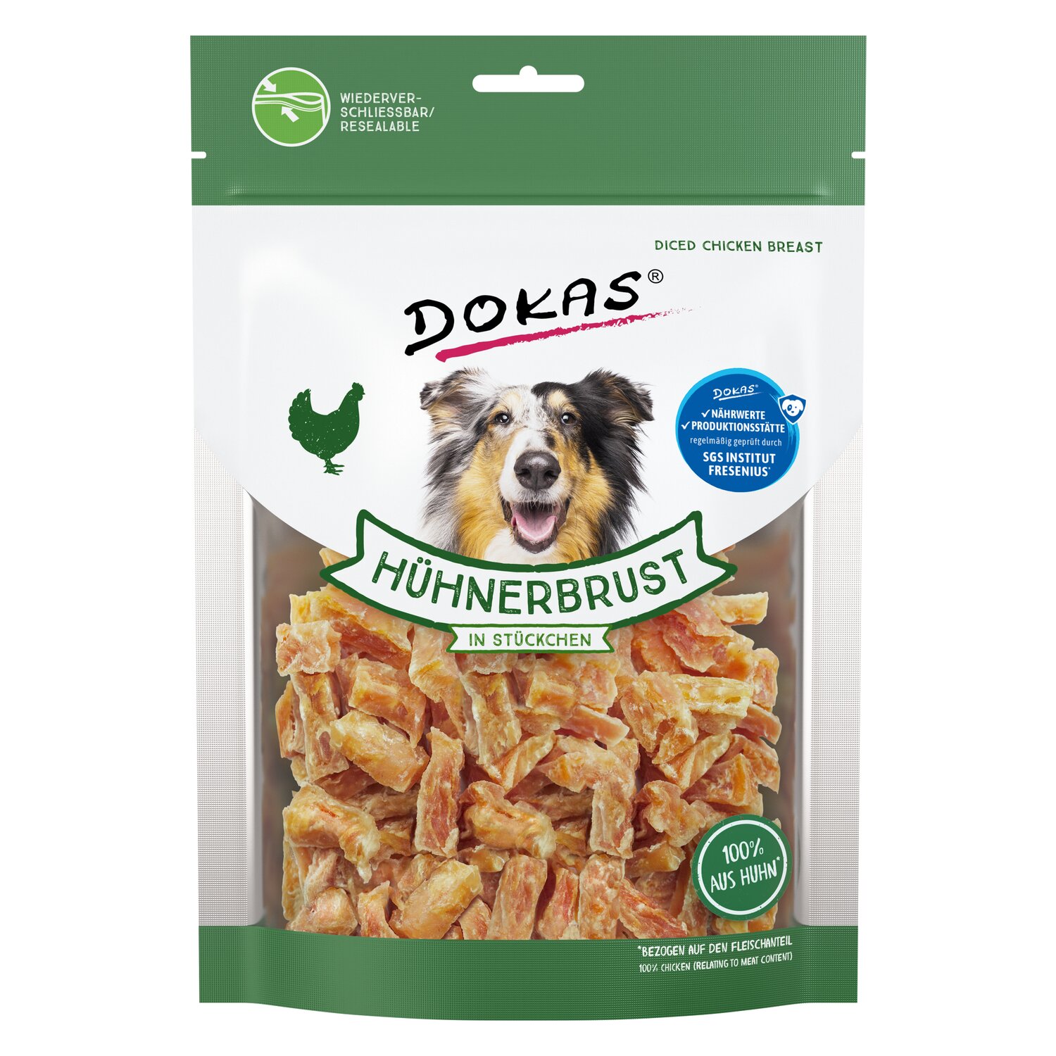 DOKAS Fleisch-Snack in Stückchen – Ansicht 2