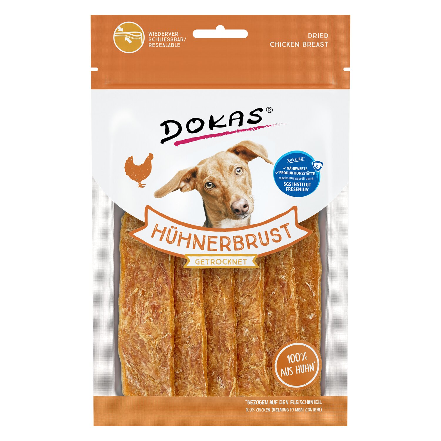 DOKAS Fleisch-Snack getrocknet – Ansicht 1