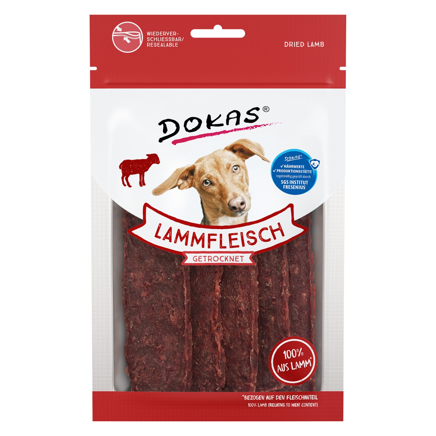 DOKAS Fleisch-Snack getrocknet – Ansicht 2