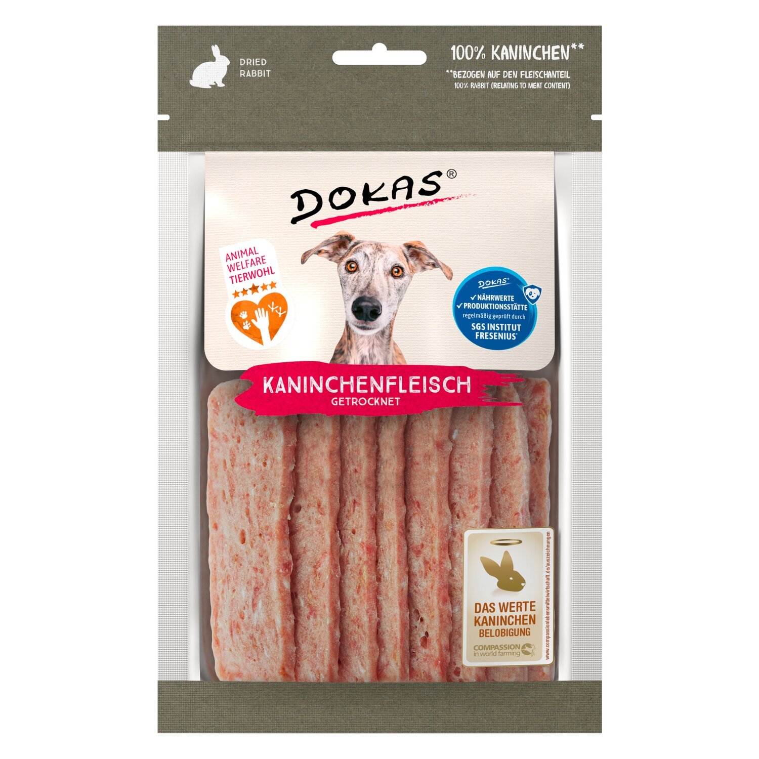 DOKAS Tierwohl-Snack getrocknet – Ansicht 1