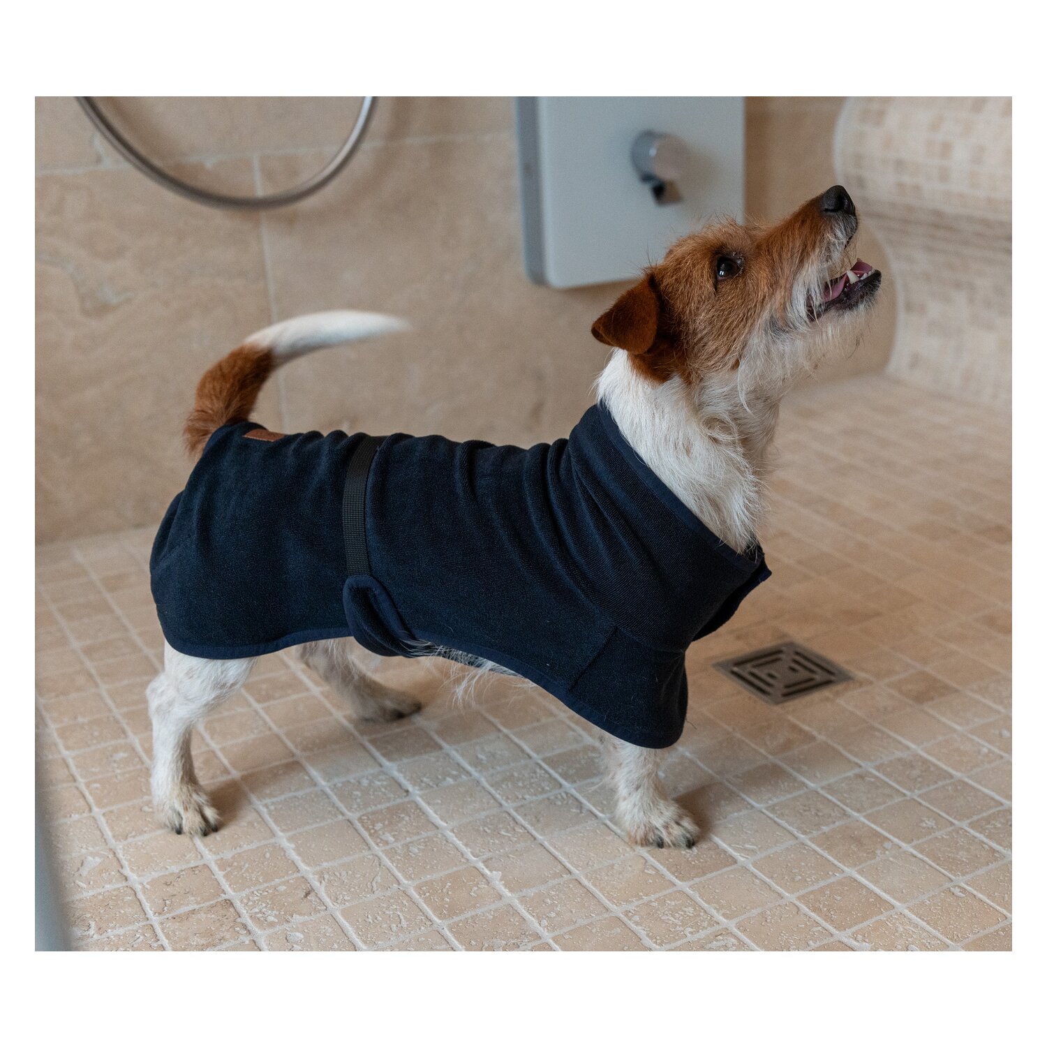 pawberry Hundebademantel London – Ansicht 1