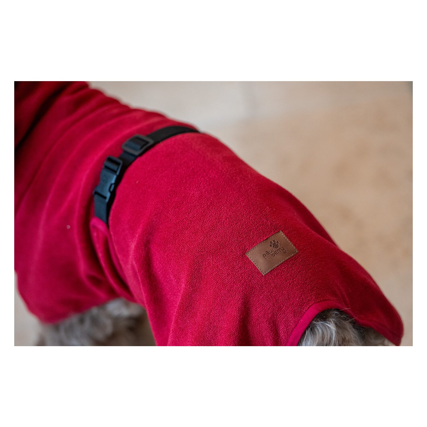 pawberry Hundebademantel London – Ansicht 5