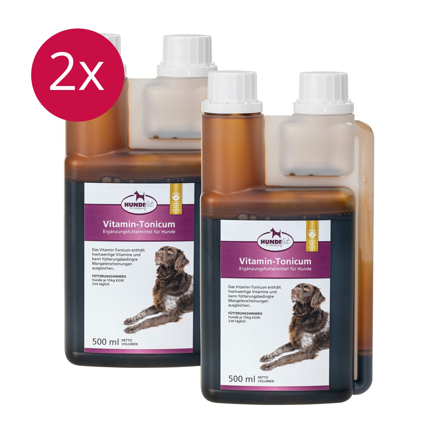 HUNDEfit by Loesdau Set Vital für Hunde, Vitamin-Tonicum – Ansicht 1