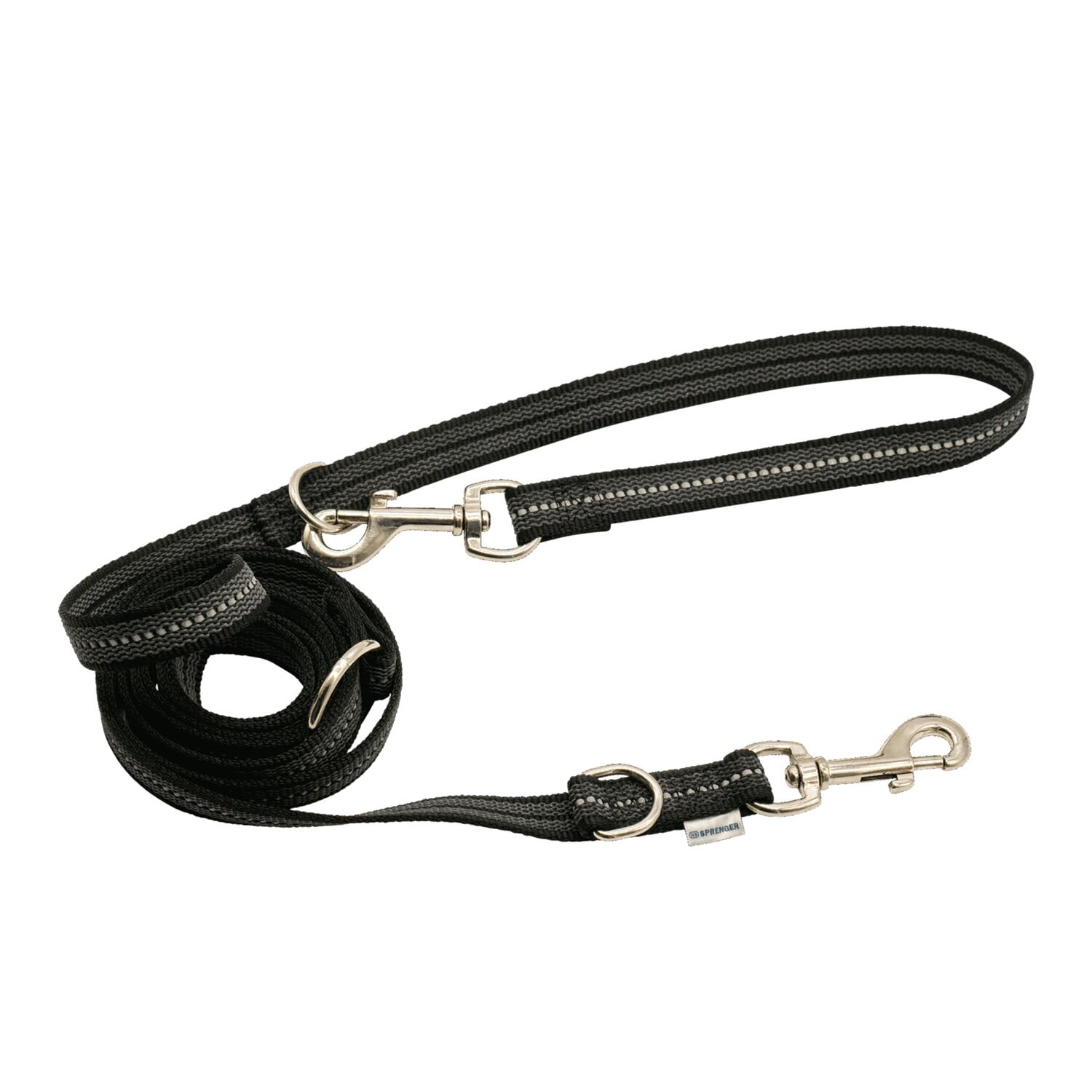 SPRENEGR Gummierte Hundeleine, 3- fach verstellbar, SPRENGER &ndash; Ansicht 1