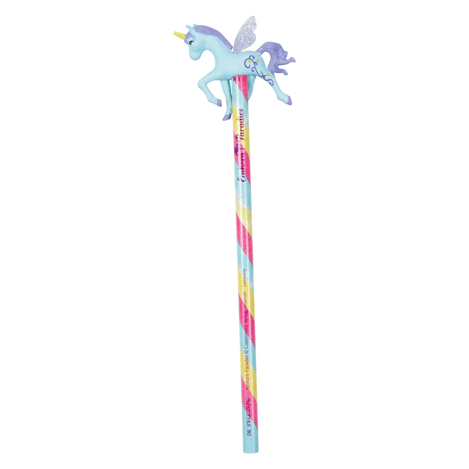 Bleistift mit Topper Einhorn Paradies – Ansicht 2