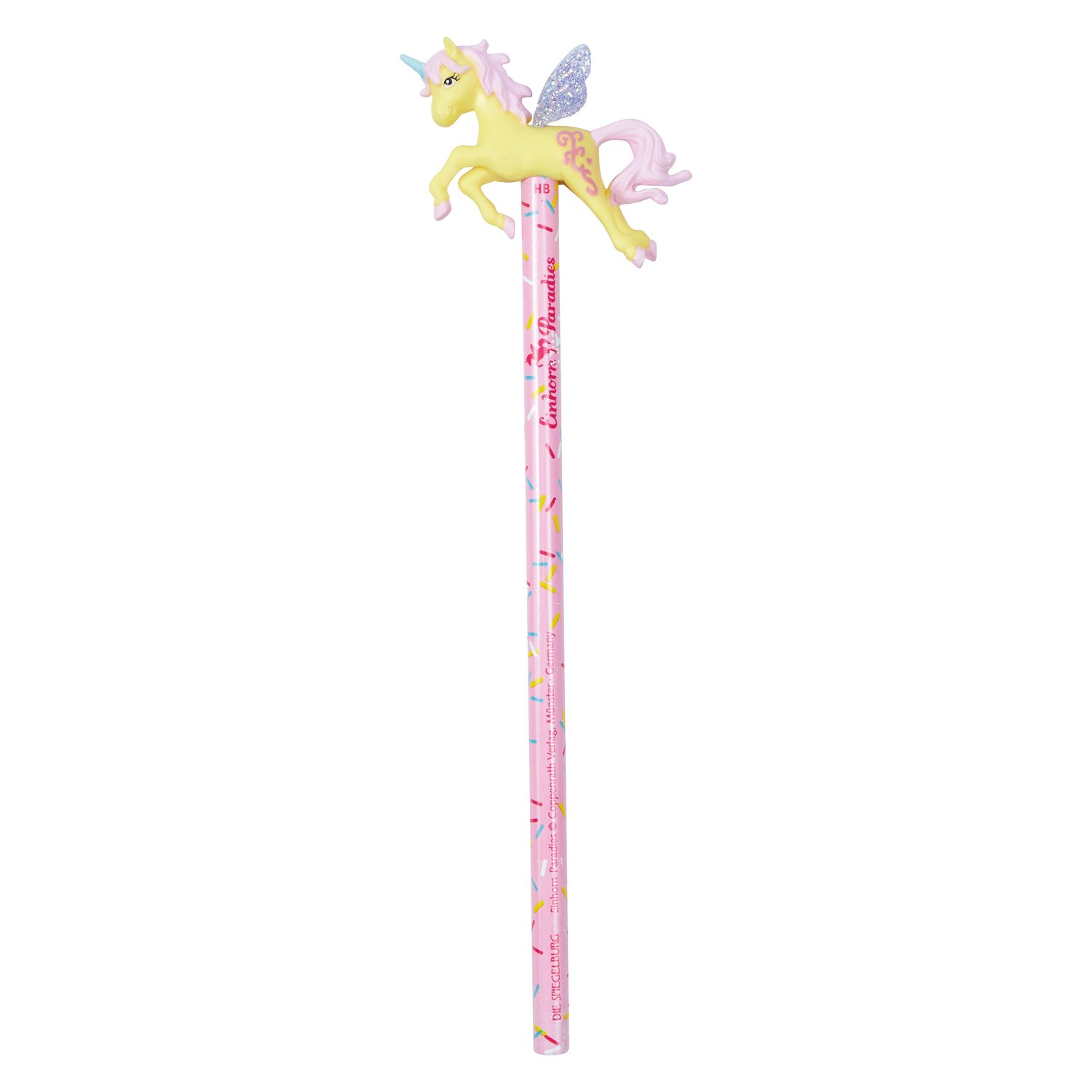 Bleistift mit Topper Einhorn Paradies – Ansicht 3